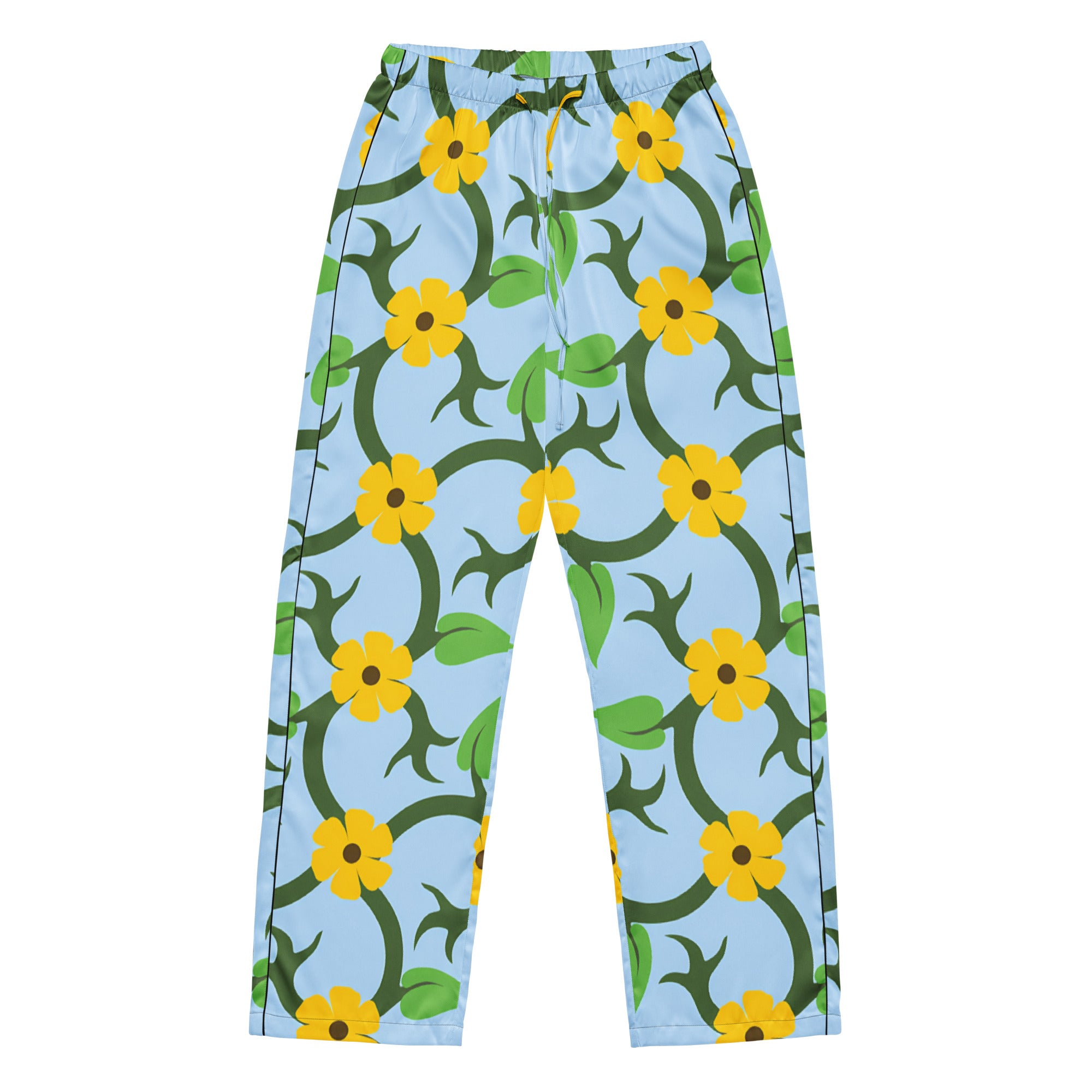 Women’s pajama pants Women’s pajama AwRans Clothing all-over-print-womens-pajama-pants-black-front-67ebe56b7dd8d