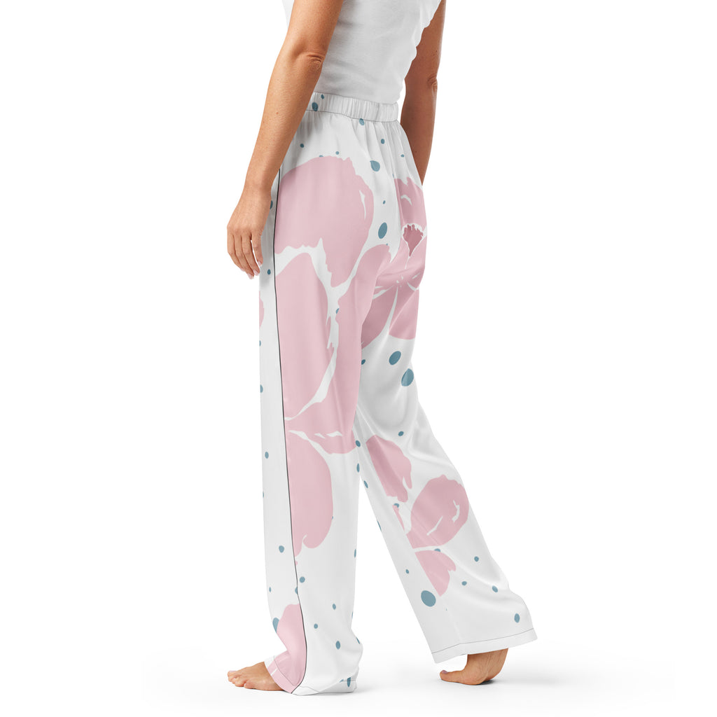 Women’s pajama pants Women’s pajama AwRans Clothing all-over-print-womens-pajama-pants-black-left-67ebe0793d920