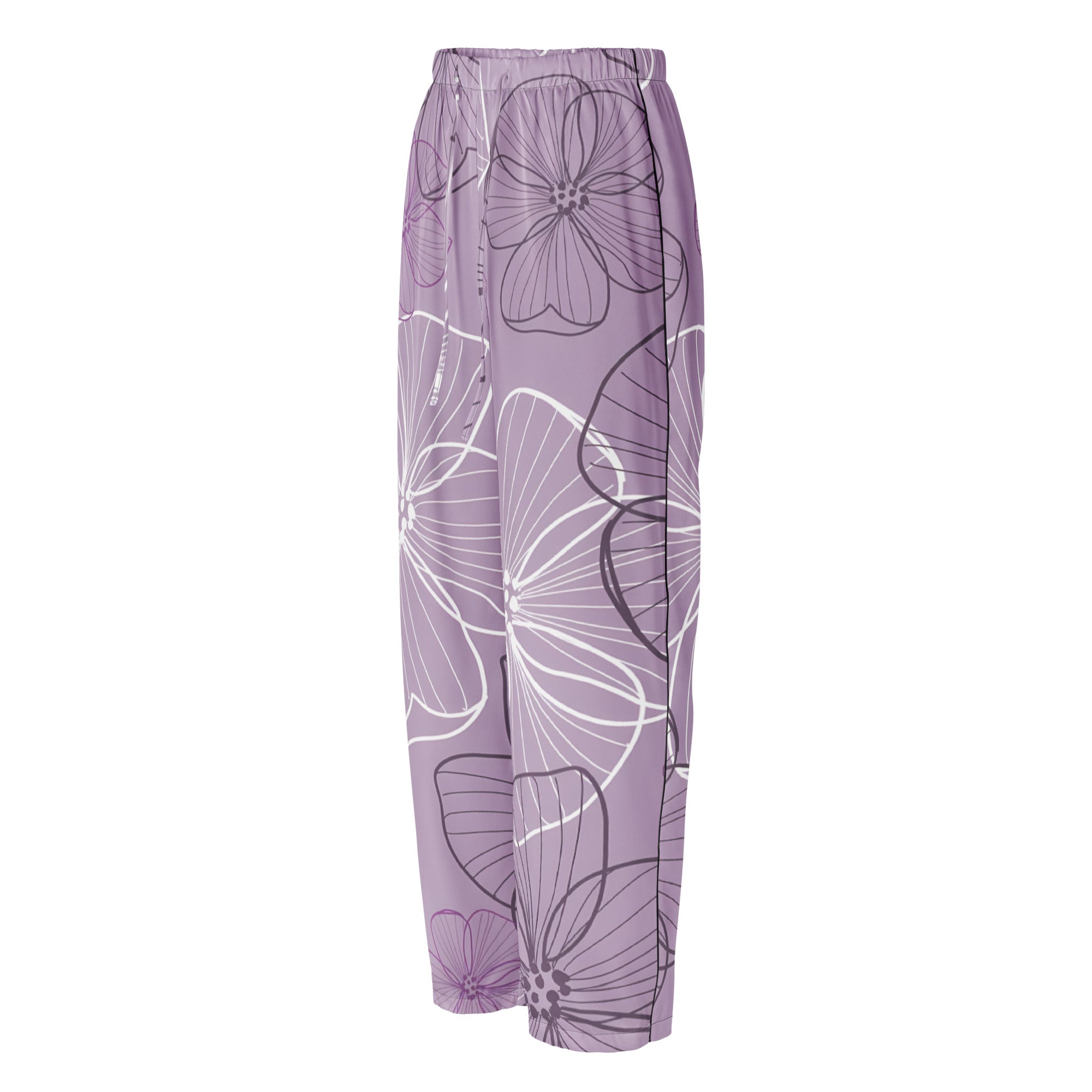Women’s pajama pants Women’s pajama AwRans Clothing all-over-print-womens-pajama-pants-black-left-front-67ebdbc9cf636