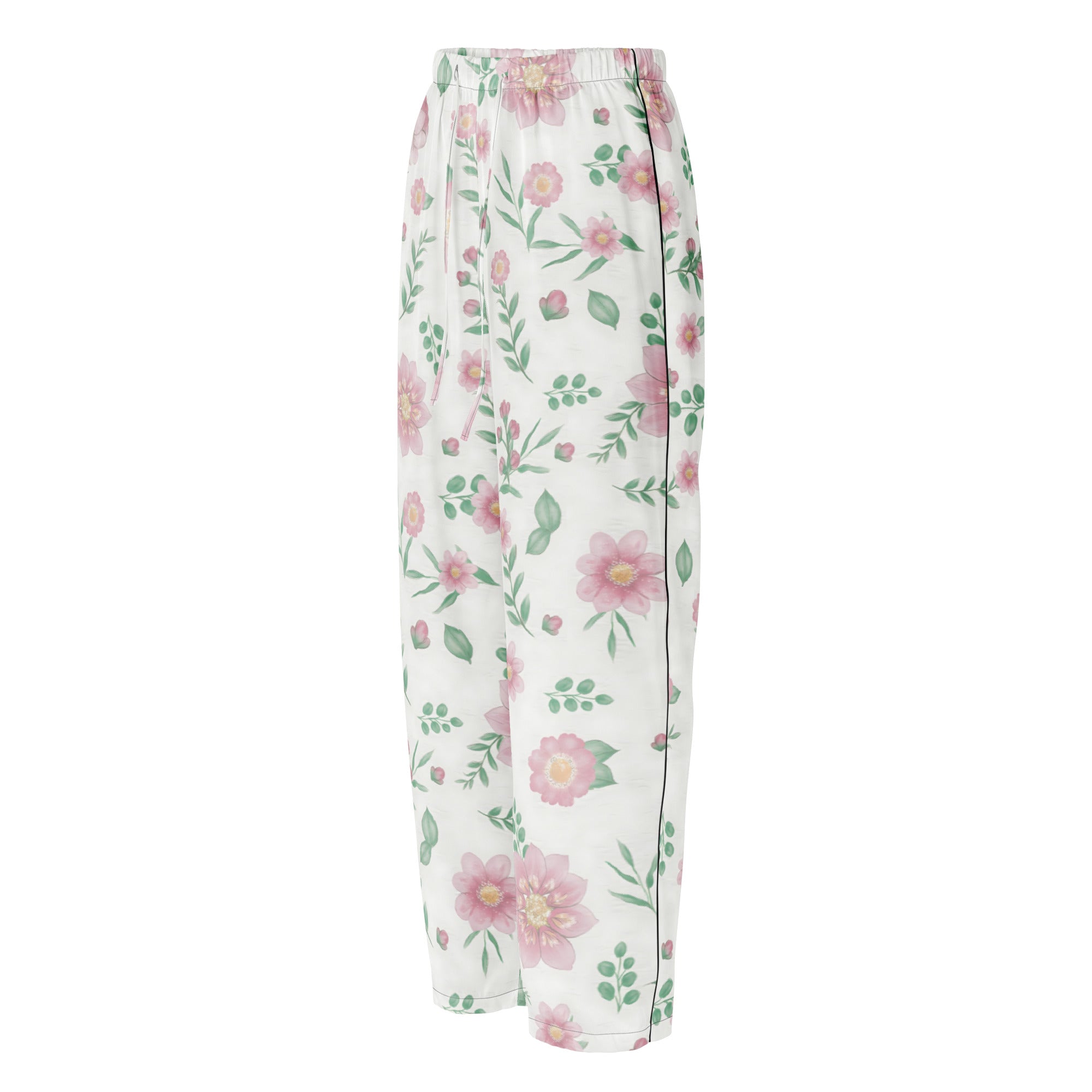 Women’s pajama pants Women’s pajama AwRans Clothing all-over-print-womens-pajama-pants-black-left-front-67ebe48030962