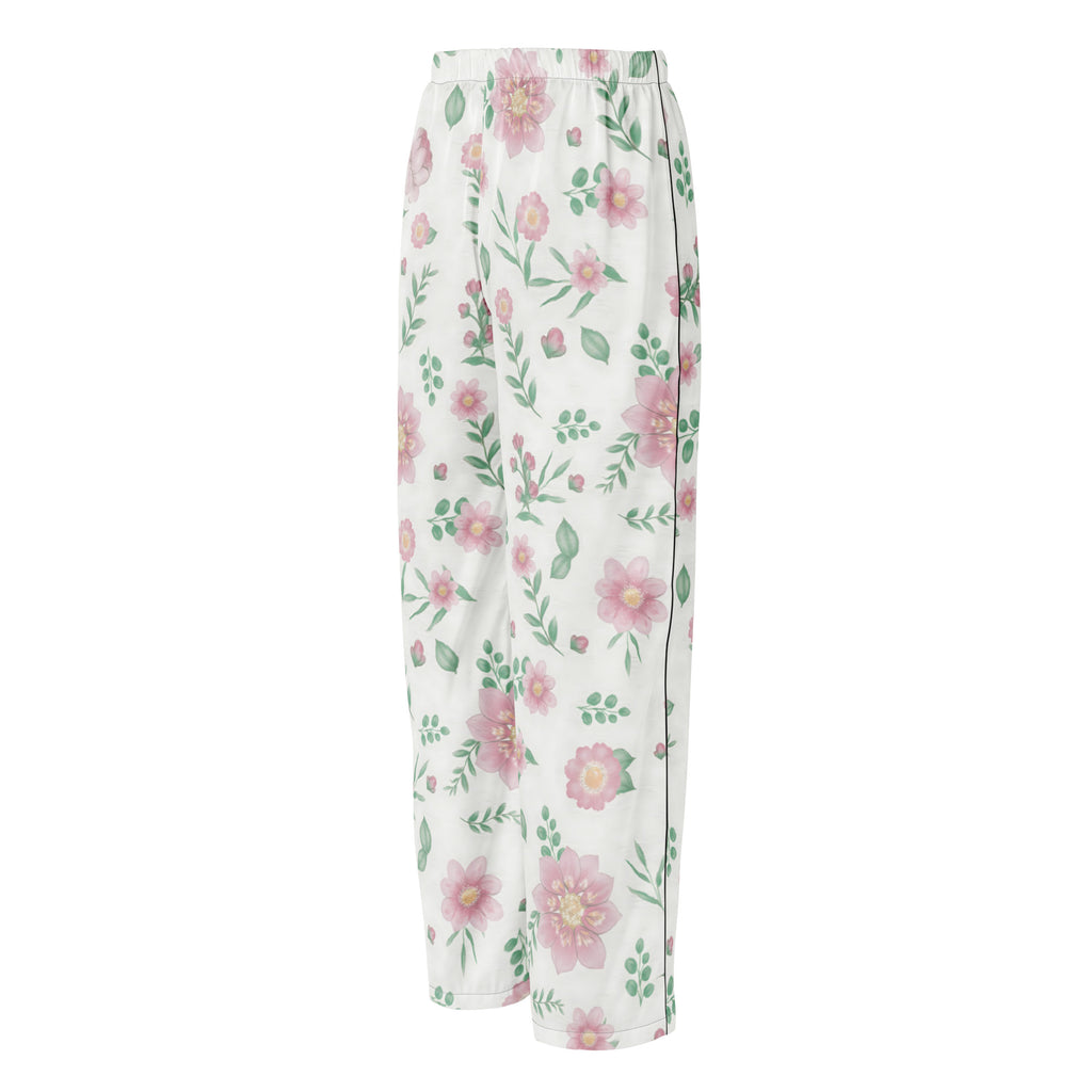 Women’s pajama pants Women’s pajama AwRans Clothing all-over-print-womens-pajama-pants-black-right-back-67ebe4803084a