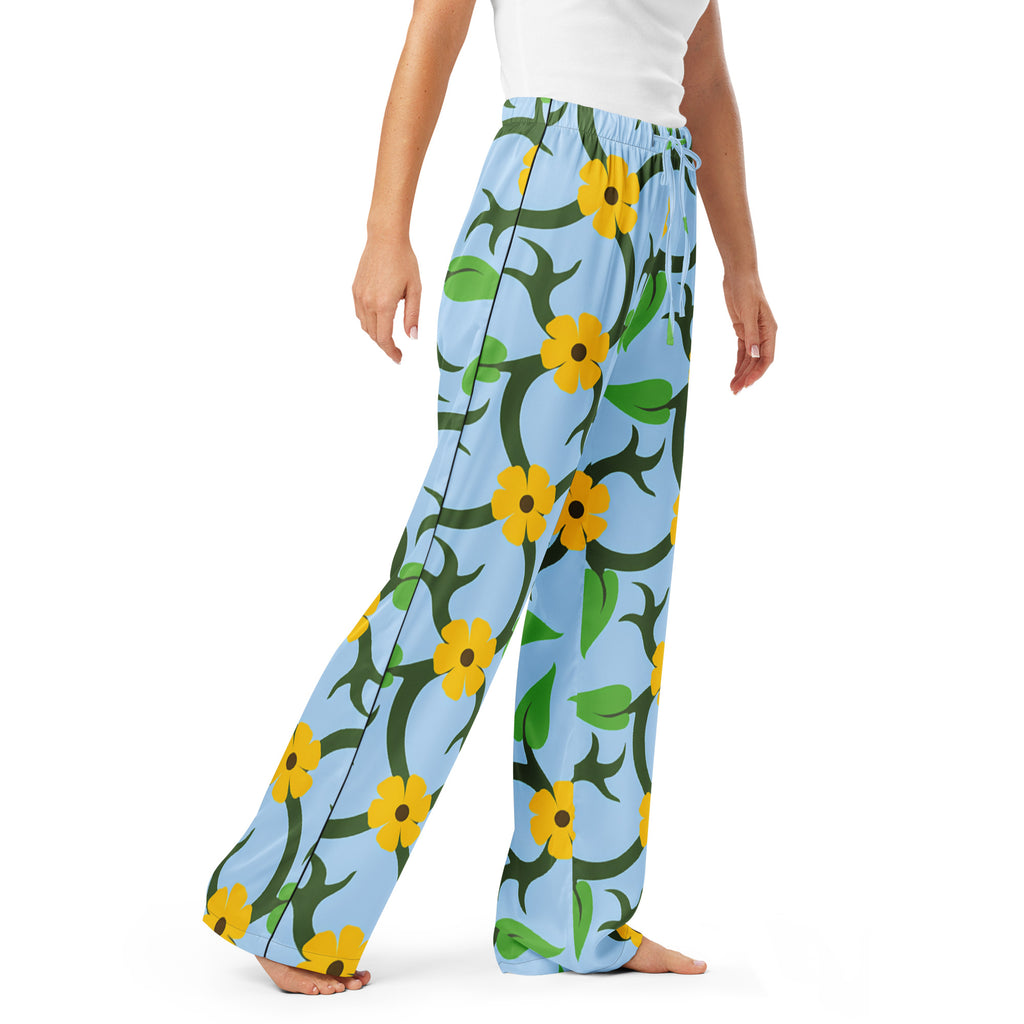 Women’s pajama pants Women’s pajama AwRans Clothing all-over-print-womens-pajama-pants-black-right-front-67ebe56b7c279