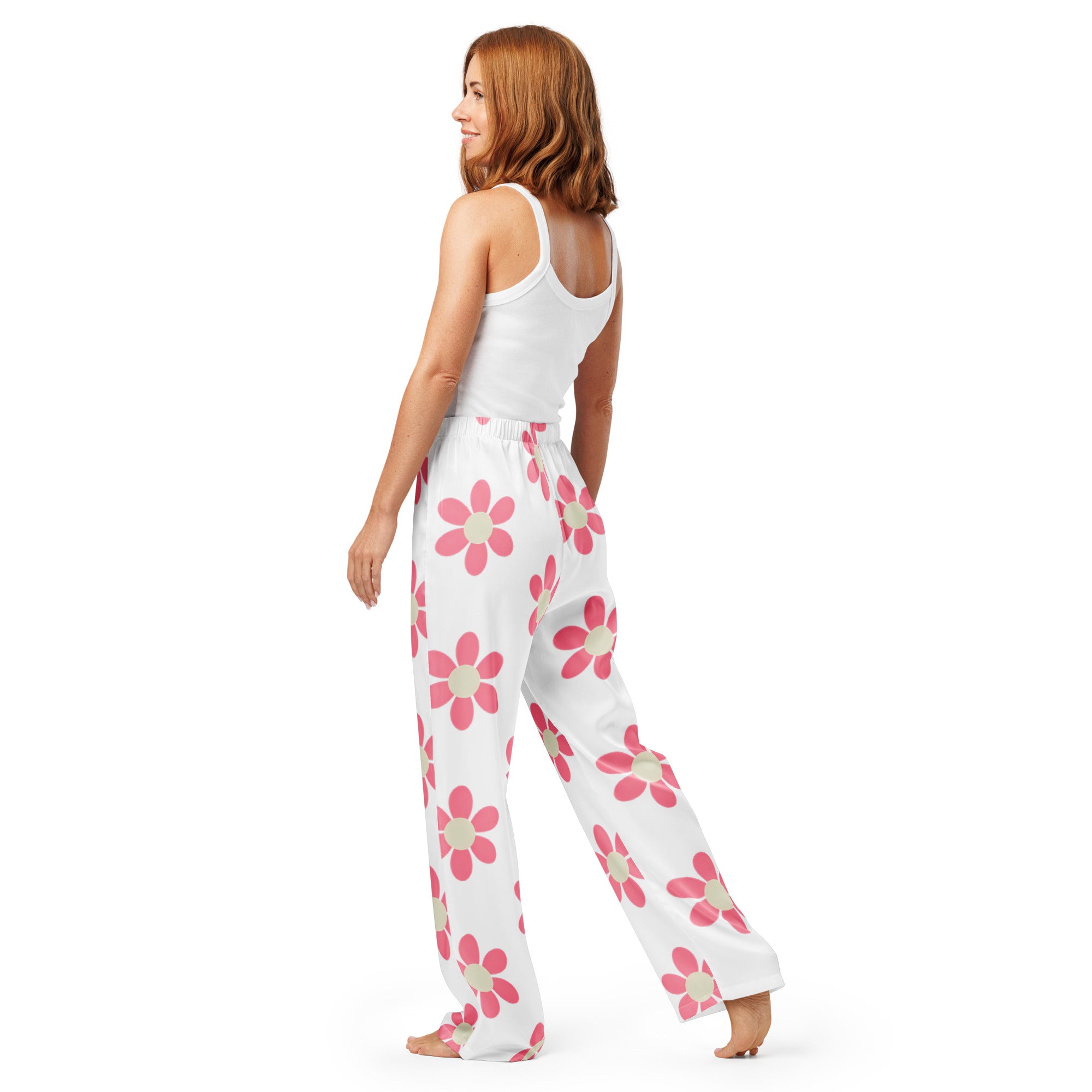 Women’s pajama pants Women’s pajama AwRans Clothing all-over-print-womens-pajama-pants-white-back-67ebdb5019142