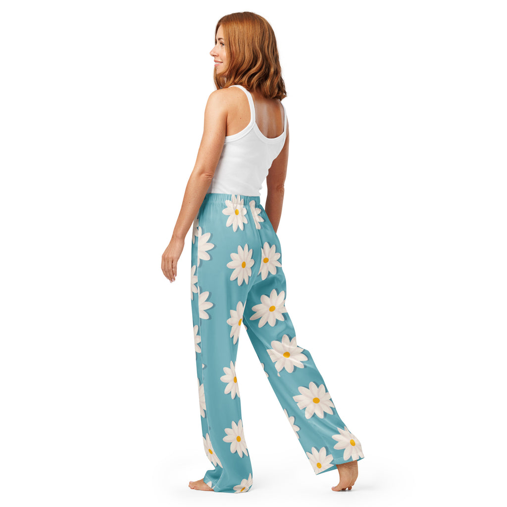 Women’s pajama pants Women’s pajama AwRans Clothing all-over-print-womens-pajama-pants-white-back-67ebe4f290b1a