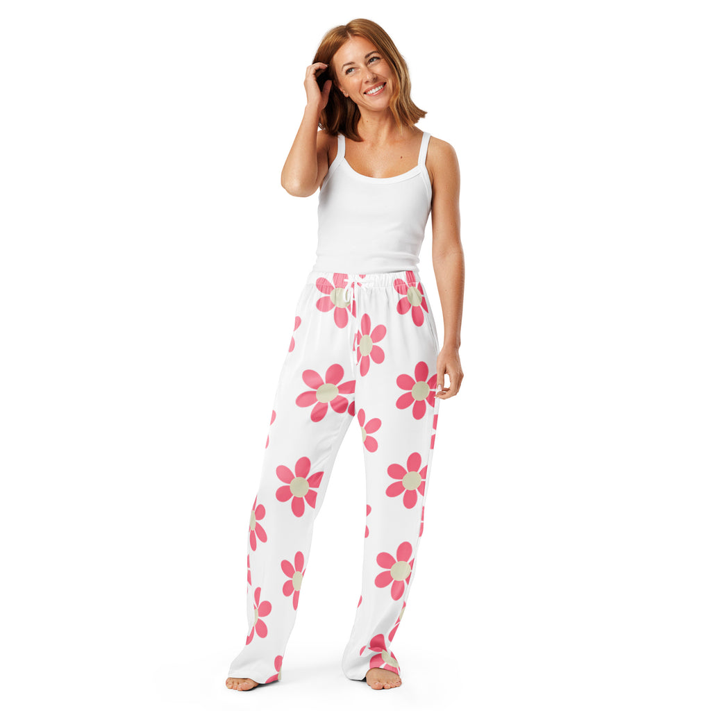 Women’s pajama pants Women’s pajama AwRans Clothing all-over-print-womens-pajama-pants-white-front-67ebdb501903f