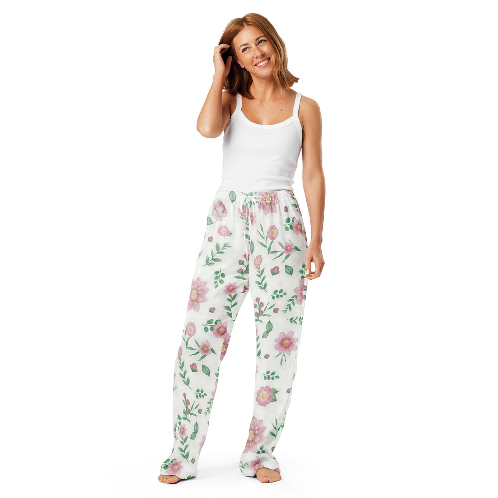 Women’s pajama pants Women’s pajama AwRans Clothing all-over-print-womens-pajama-pants-white-front-67ebe480314ea