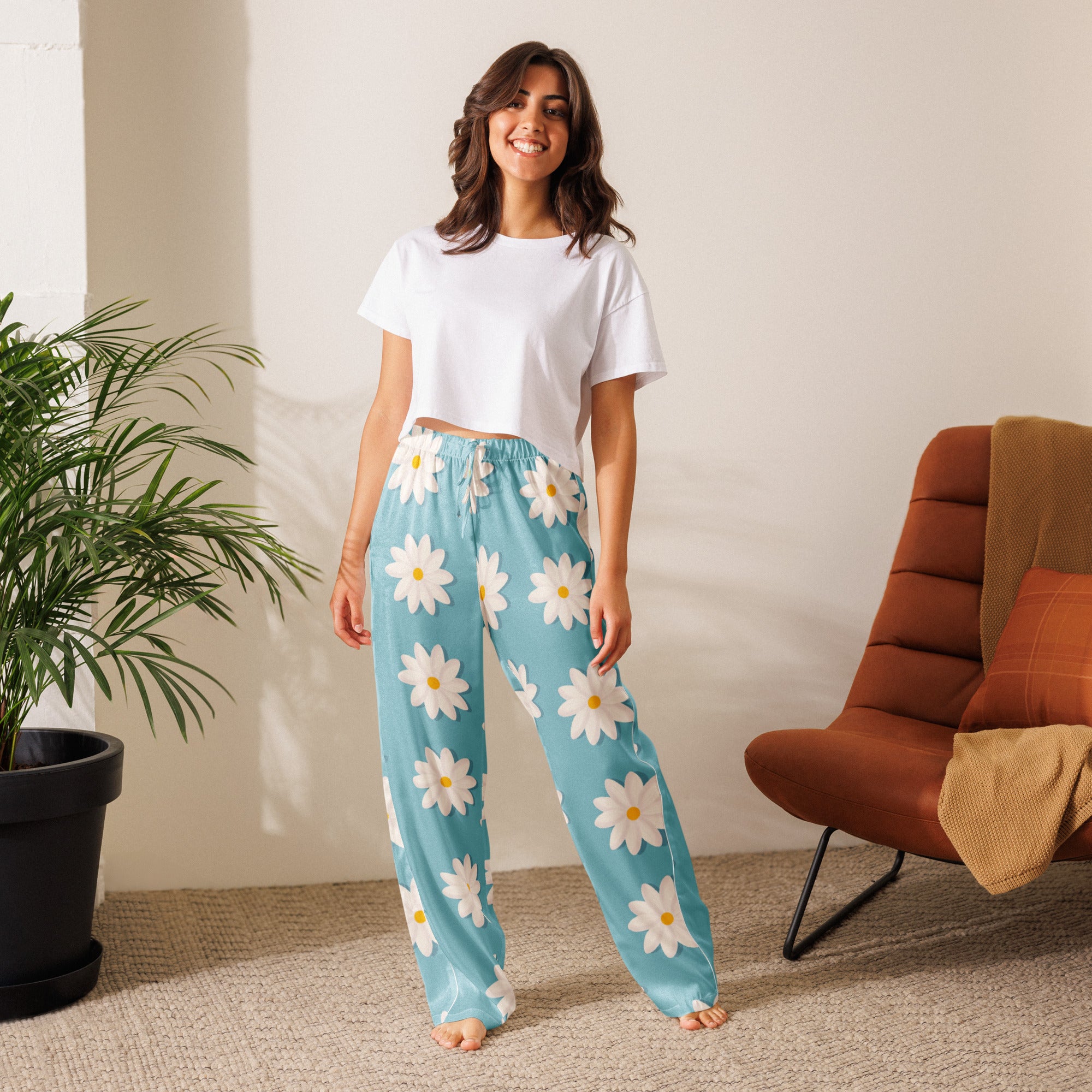 Women’s pajama pants Women’s pajama AwRans Clothing all-over-print-womens-pajama-pants-white-front-67ebe4f28ff34