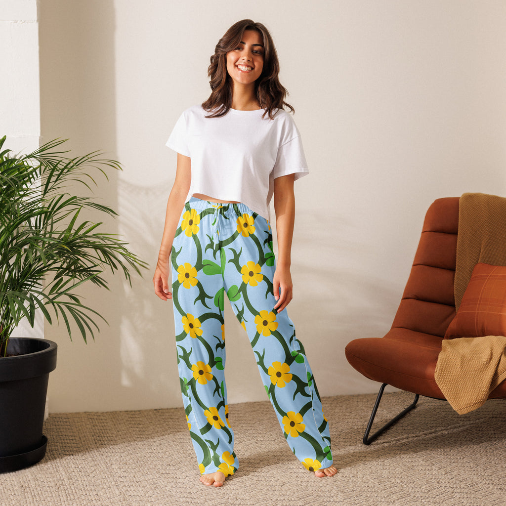 Women’s pajama pants Women’s pajama AwRans Clothing all-over-print-womens-pajama-pants-white-front-67ebe56b7ca64