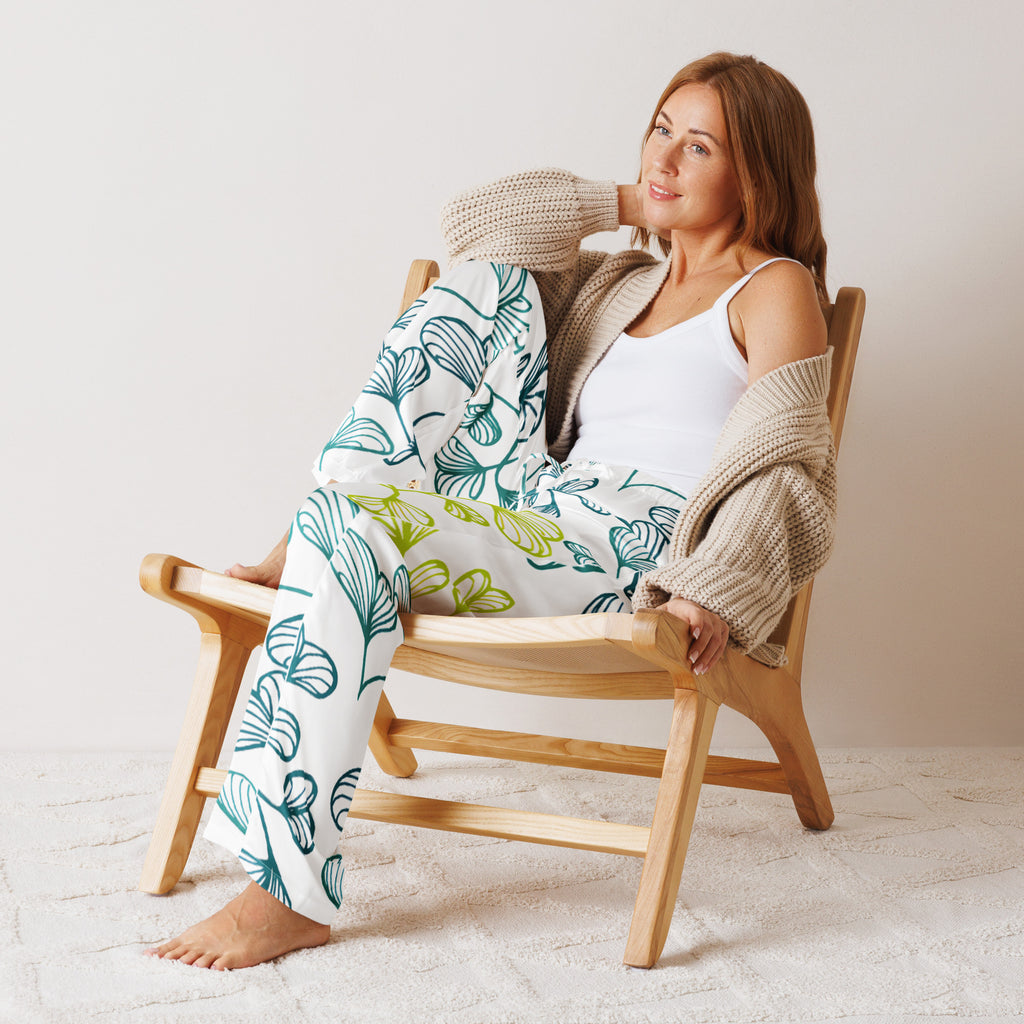 Women’s pajama pants Women’s pajama AwRans Clothing all-over-print-womens-pajama-pants-white-front-67ebe65cc2d26