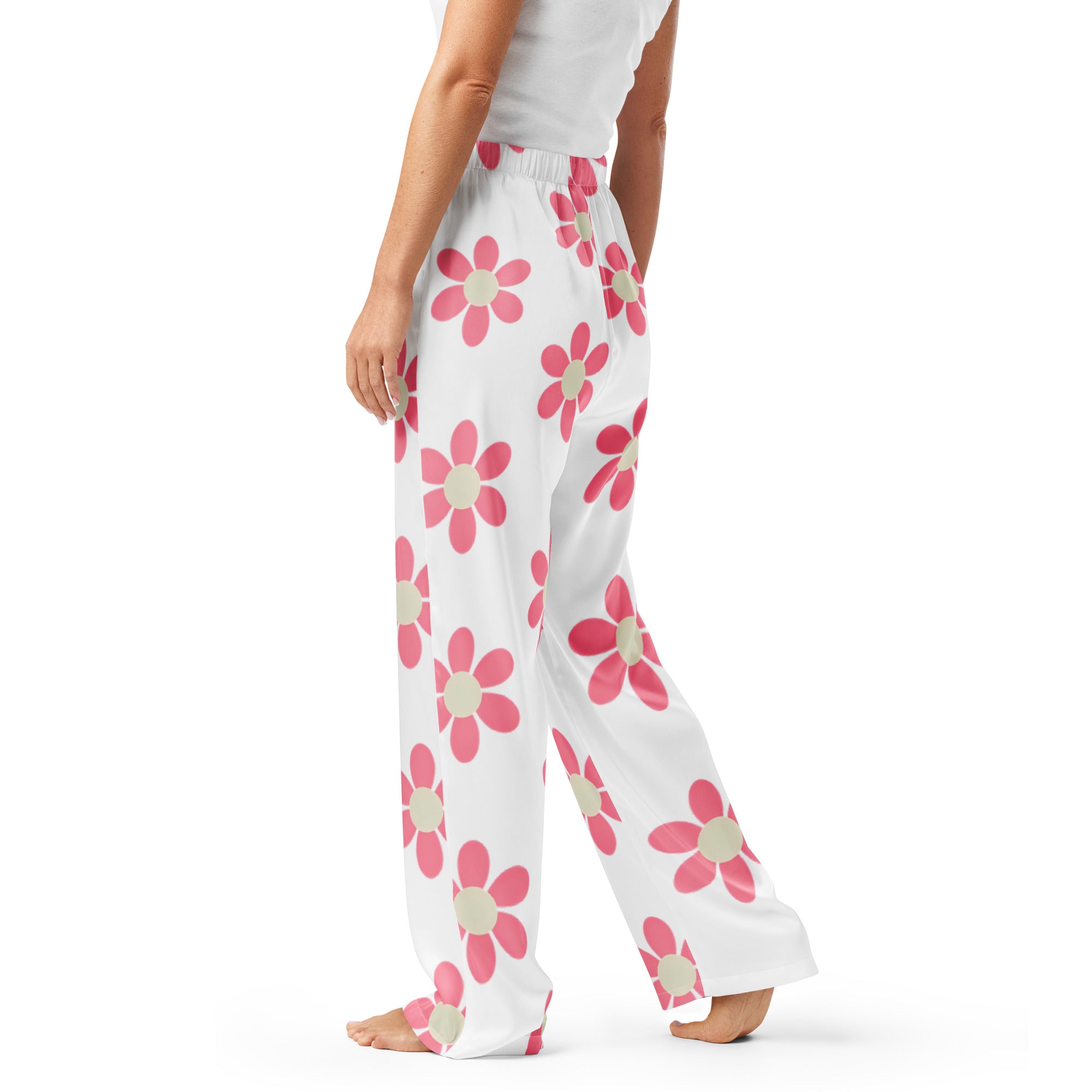 Women’s pajama pants Women’s pajama AwRans Clothing all-over-print-womens-pajama-pants-white-left-67ebdb5018f36