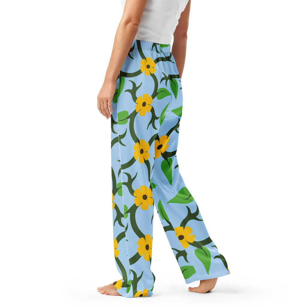 Women’s pajama pants Women’s pajama AwRans Clothing all-over-print-womens-pajama-pants-white-left-67ebe56b7d23f