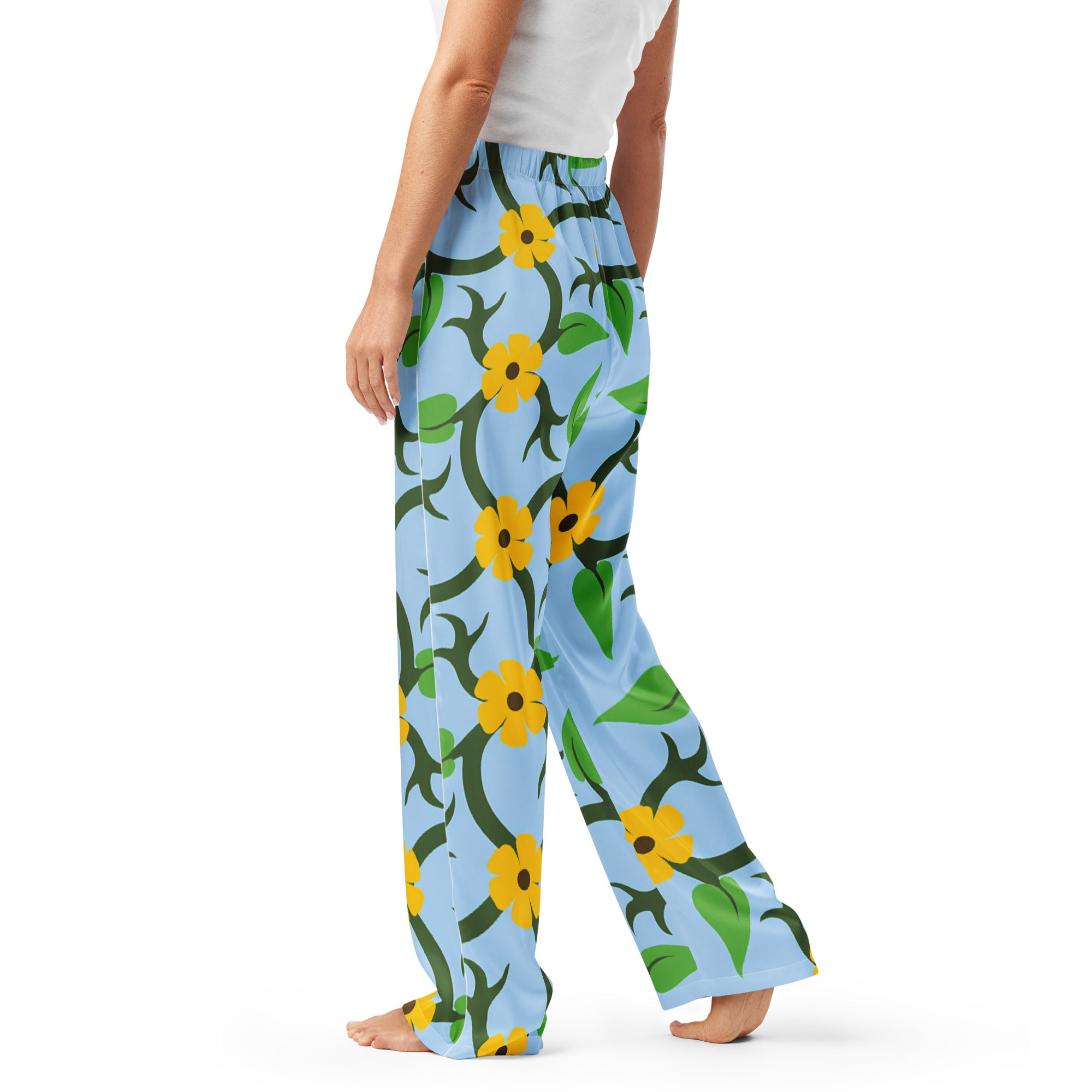 Women’s pajama pants Women’s pajama AwRans Clothing all-over-print-womens-pajama-pants-white-left-67ebe56b7d23f