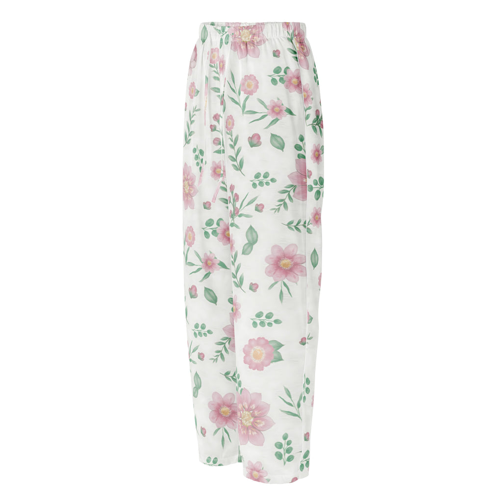 Women’s pajama pants Women’s pajama AwRans Clothing all-over-print-womens-pajama-pants-white-left-front-67ebe48031ced