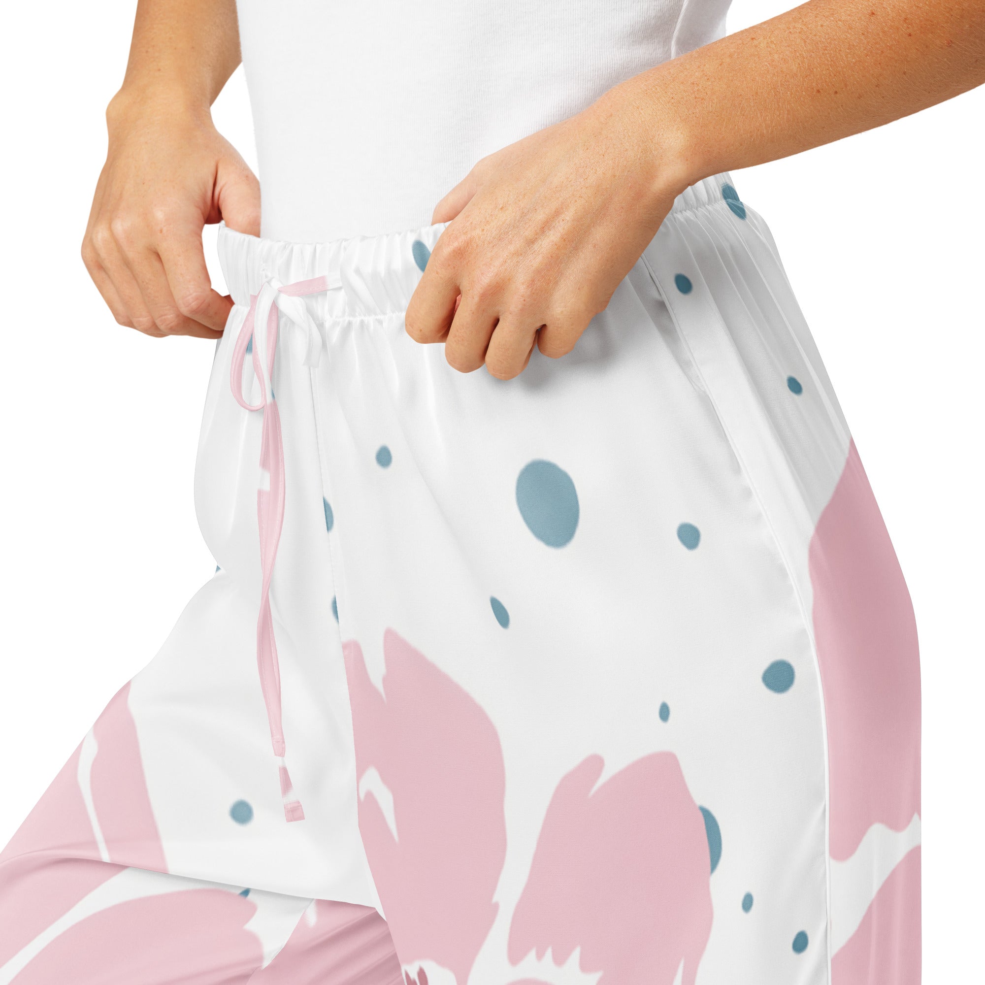Women’s pajama pants Women’s pajama AwRans Clothing all-over-print-womens-pajama-pants-white-product-details-67ebe0793e02f