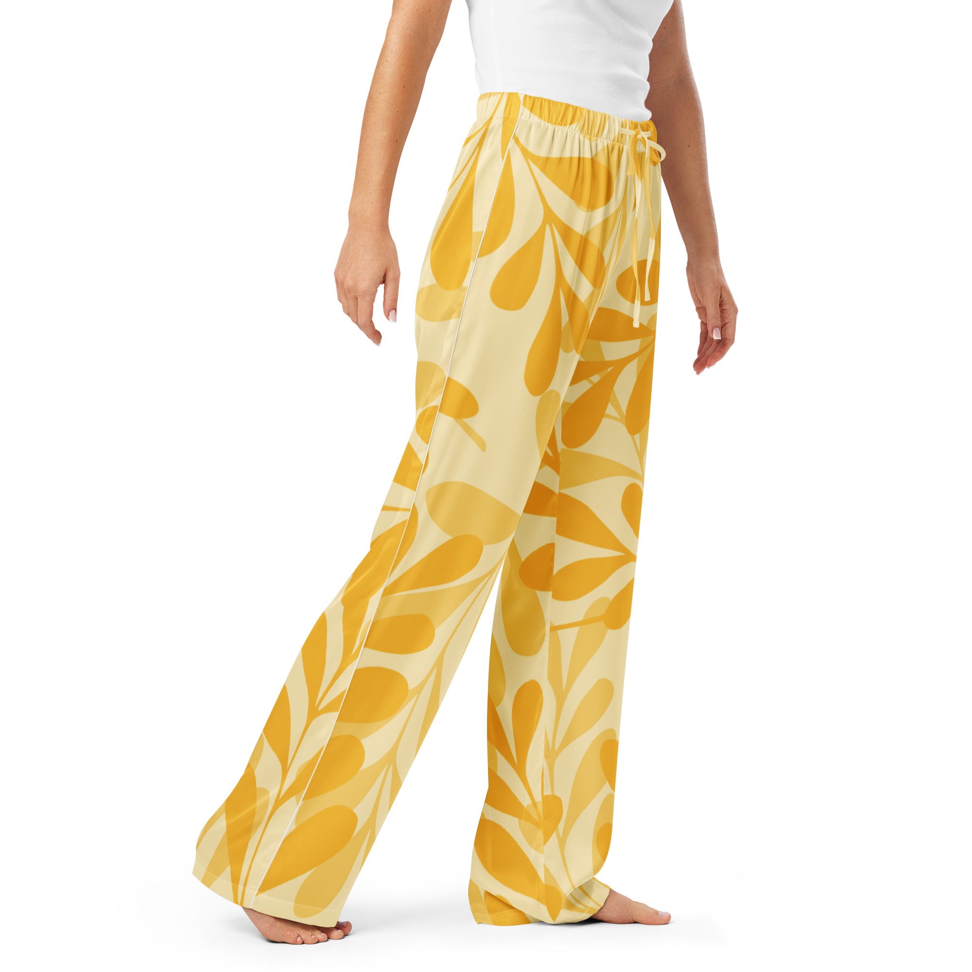 Women’s pajama pants Women’s pajama AwRans Clothing all-over-print-womens-pajama-pants-white-right-front-67ebe4031c7db