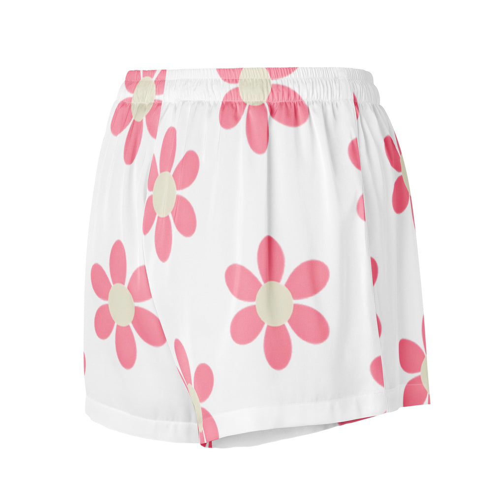 Women’s pajama shorts Women’s pajama shorts AwRans Clothing all-over-print-womens-pajama-shorts-white-back-67ebaf74317fa