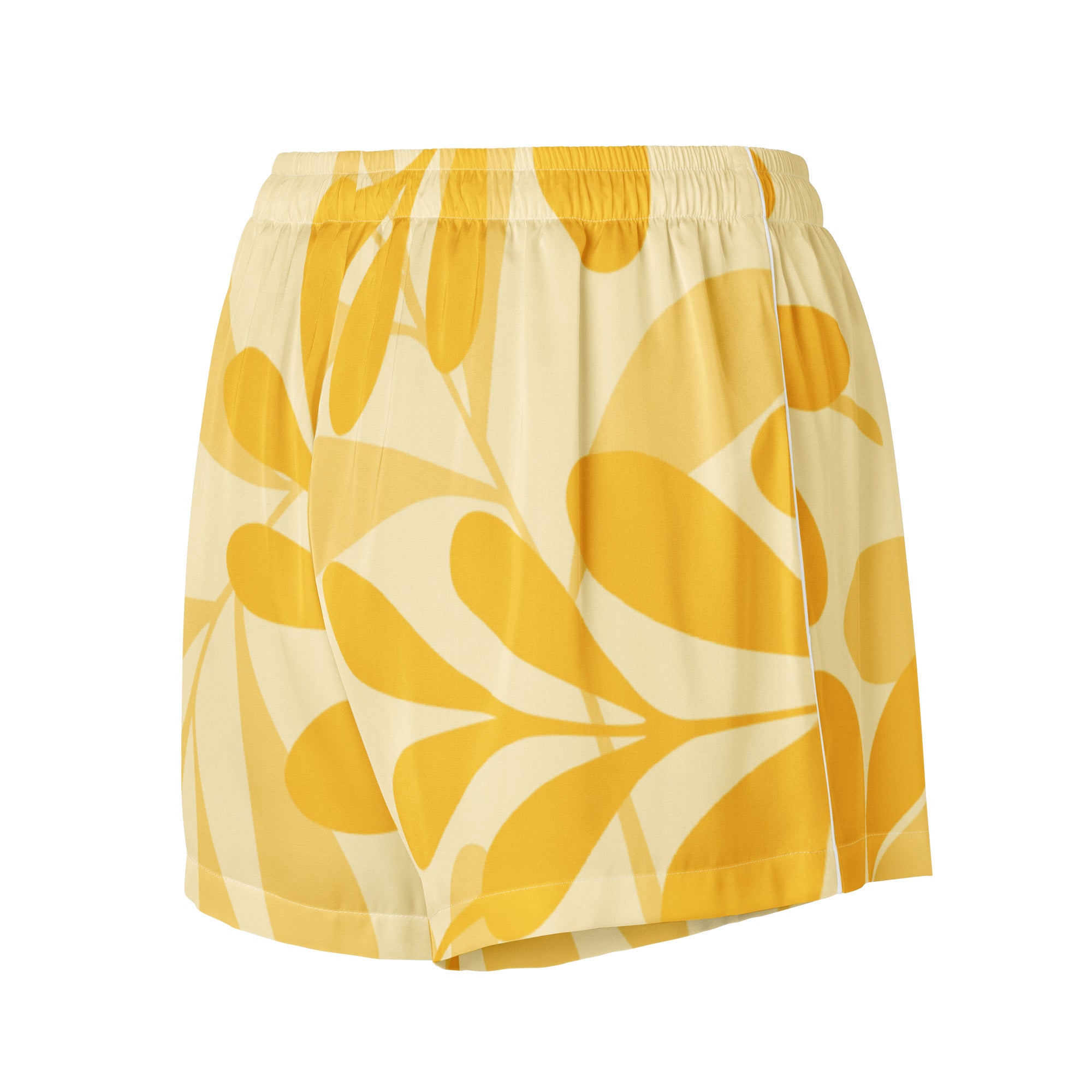 Women’s pajama shorts Women’s pajama shorts AwRans Clothing all-over-print-womens-pajama-shorts-white-back-67ebb05b3cd27