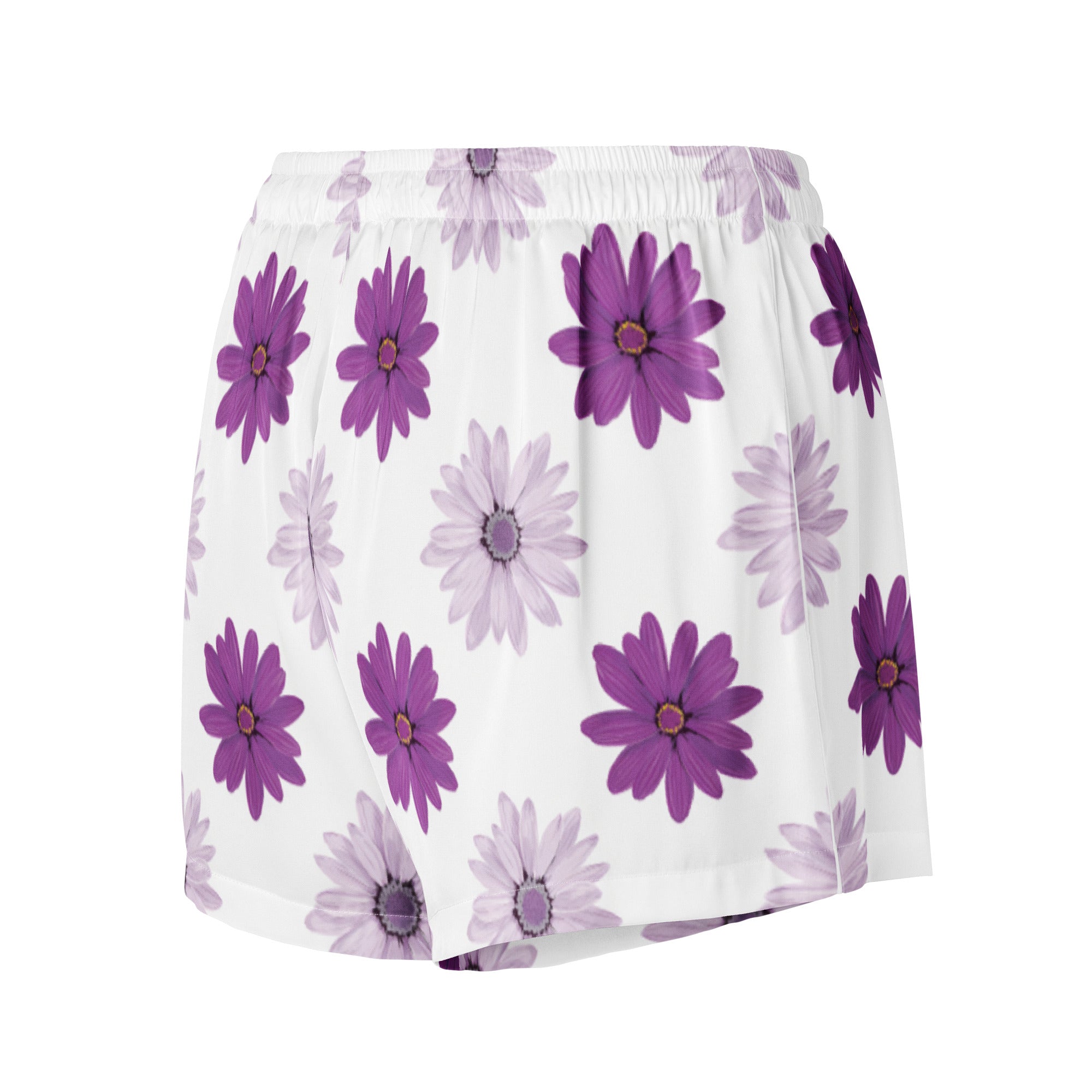 Women’s pajama shorts Women’s pajama shorts AwRans Clothing all-over-print-womens-pajama-shorts-white-back-67ebb0d5daebf