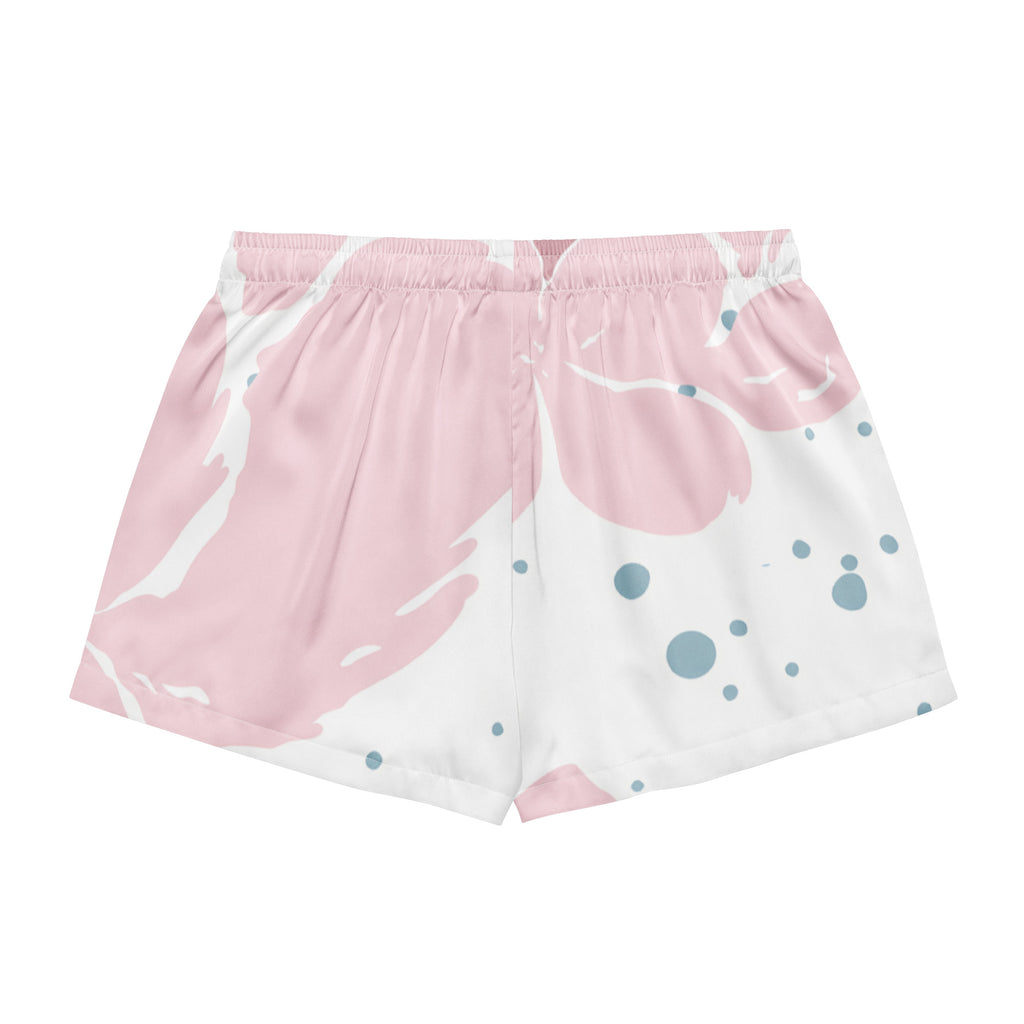 Women’s pajama shorts Women’s pajama shorts AwRans Clothing all-over-print-womens-pajama-shorts-white-back-67ebb1bb5dacf