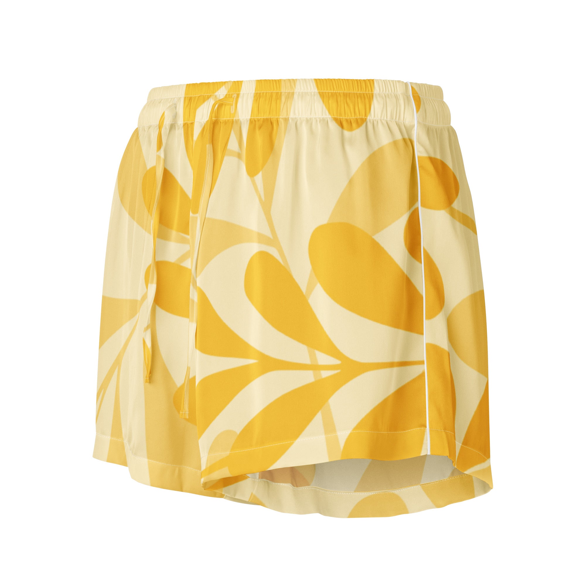 Women’s pajama shorts Women’s pajama shorts AwRans Clothing all-over-print-womens-pajama-shorts-white-front-67ebb05b3cc15