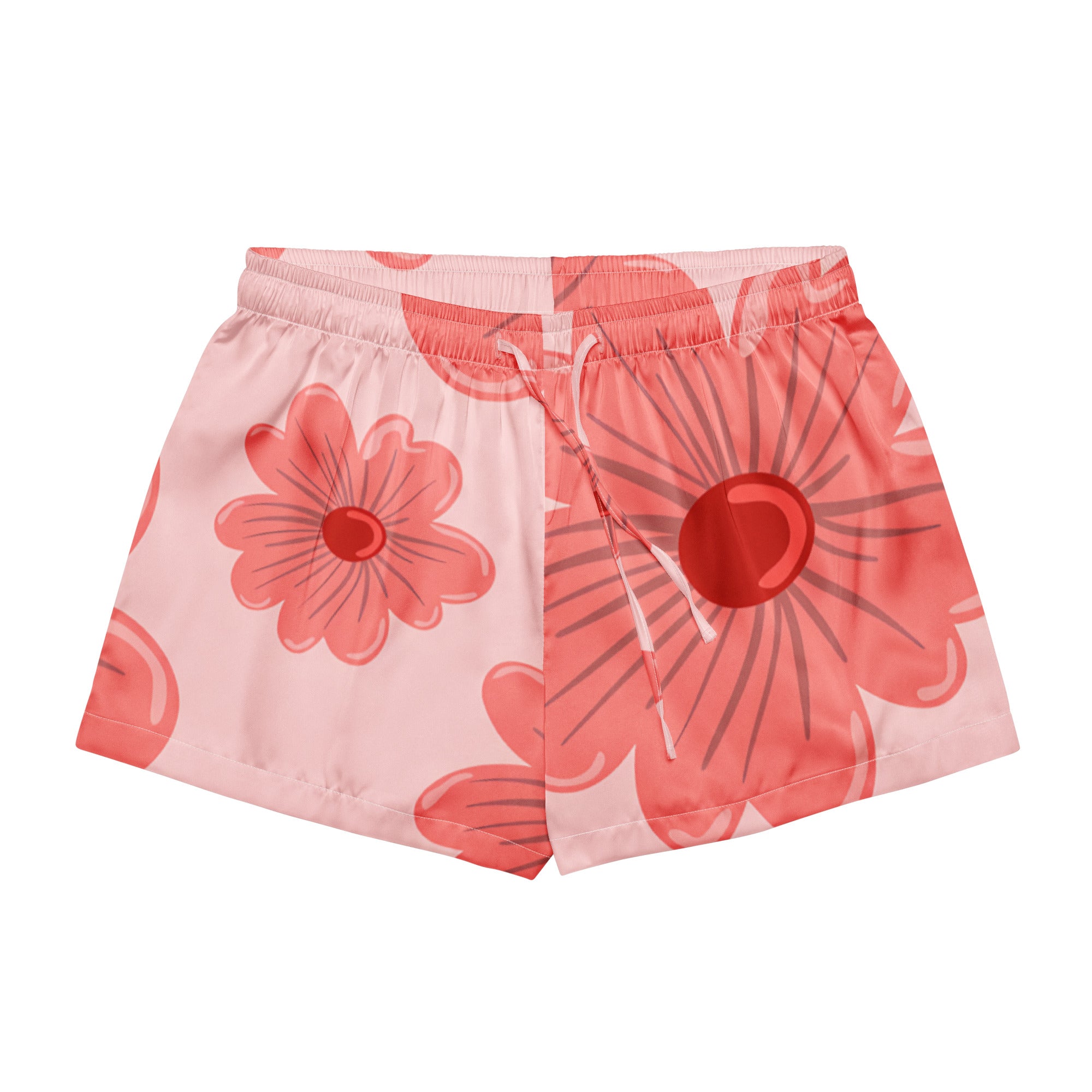 Women’s pajama shorts Women’s pajama shorts AwRans Clothing all-over-print-womens-pajama-shorts-white-front-67ebb1439acf5