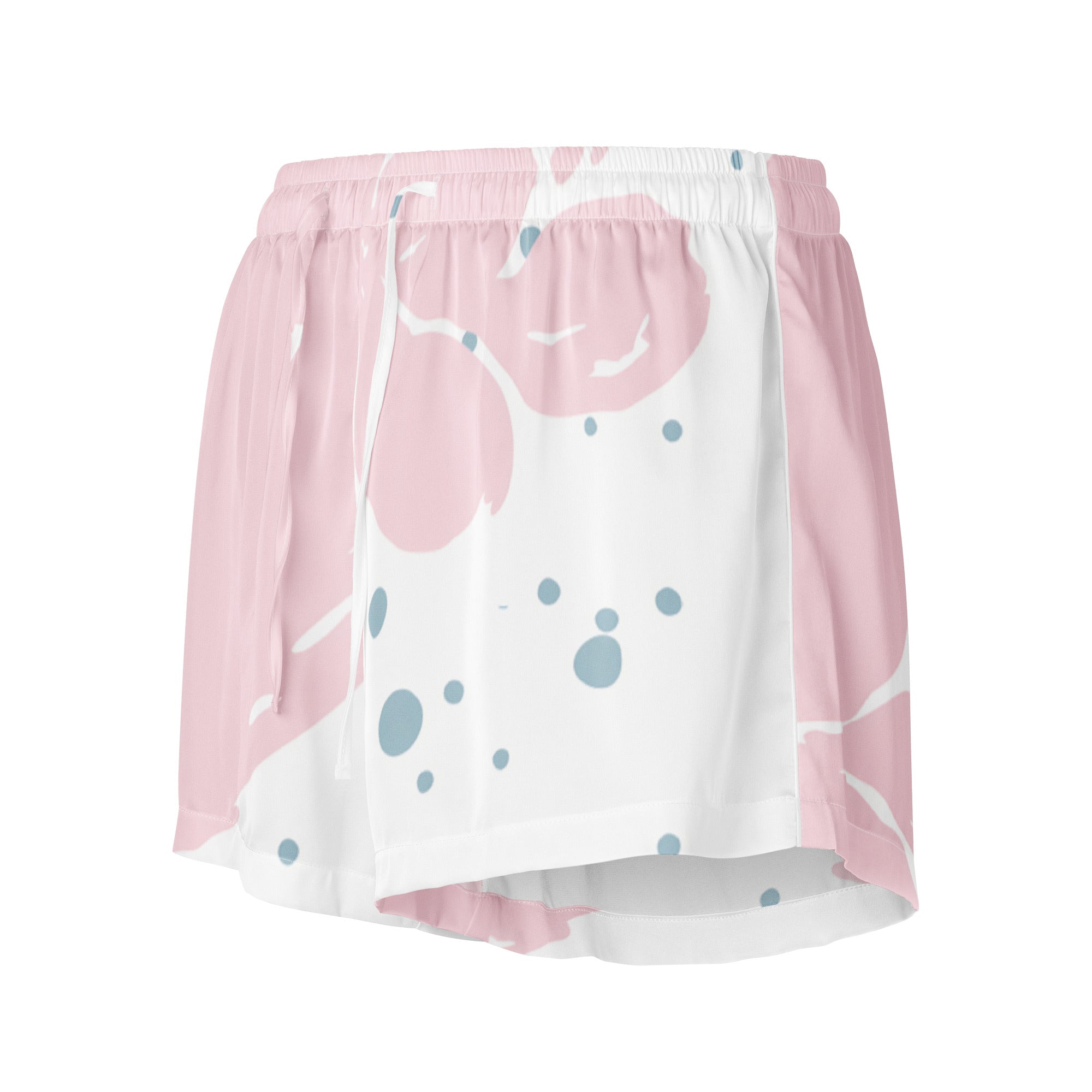 Women’s pajama shorts Women’s pajama shorts AwRans Clothing all-over-print-womens-pajama-shorts-white-front-67ebb1bb5ef01