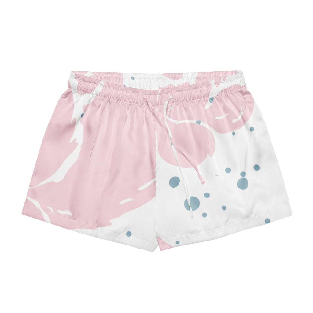 Women’s pajama shorts Women’s pajama shorts AwRans Clothing all-over-print-womens-pajama-shorts-white-front-67ebb1bb5f0f8