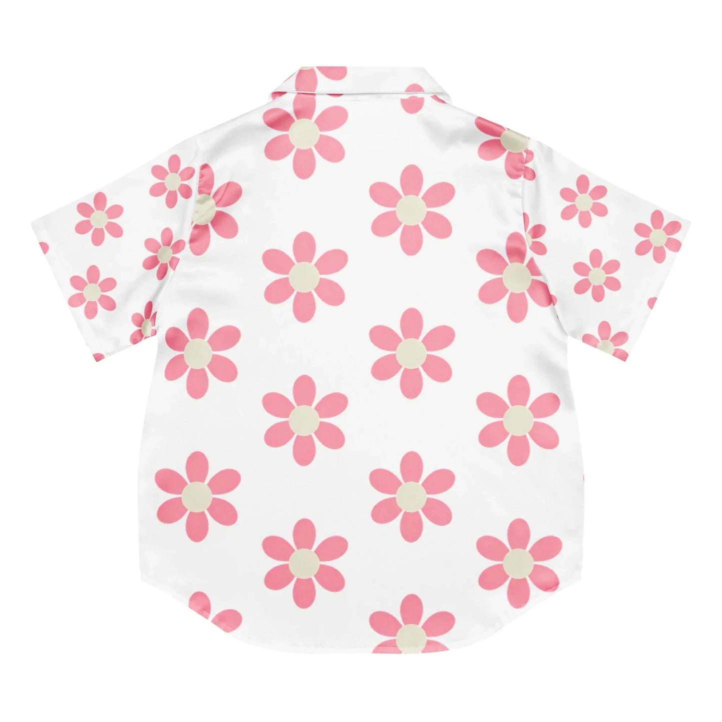 All-over print women’s short sleeve pajama top - AwRans Clothing