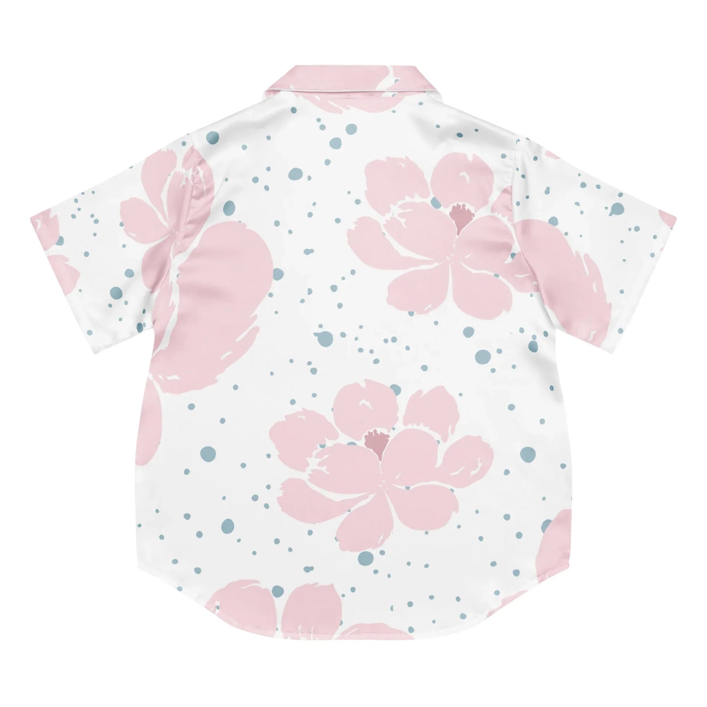All-over print women’s short sleeve pajama top - AwRans Clothing