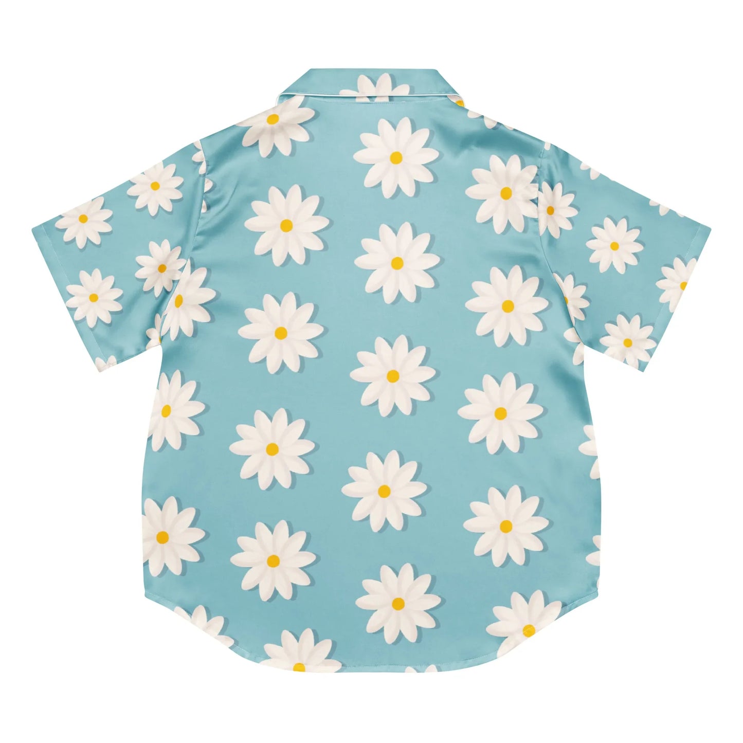 All-over print women’s short sleeve pajama top - AwRans Clothing