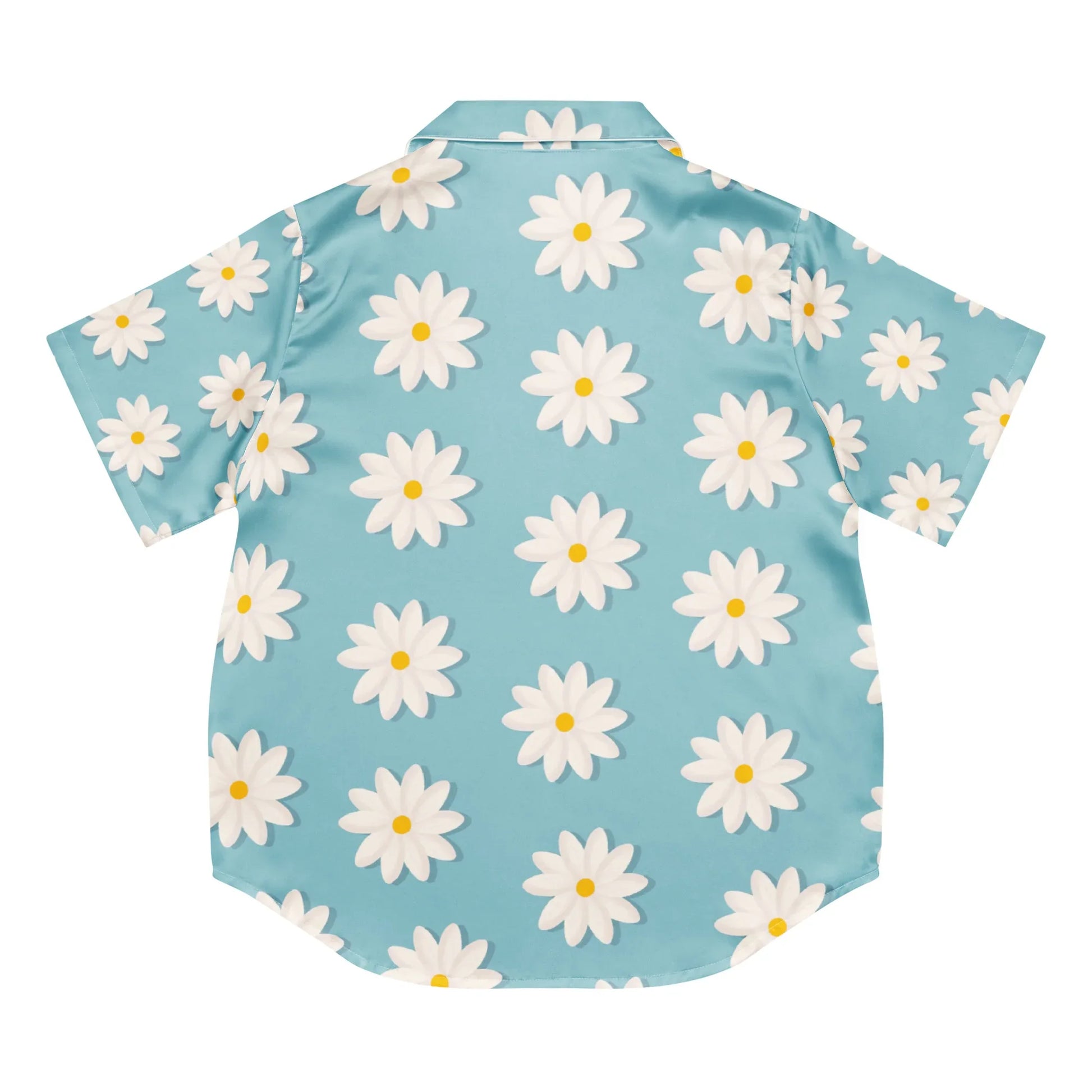 All-over print women’s short sleeve pajama top - AwRans Clothing