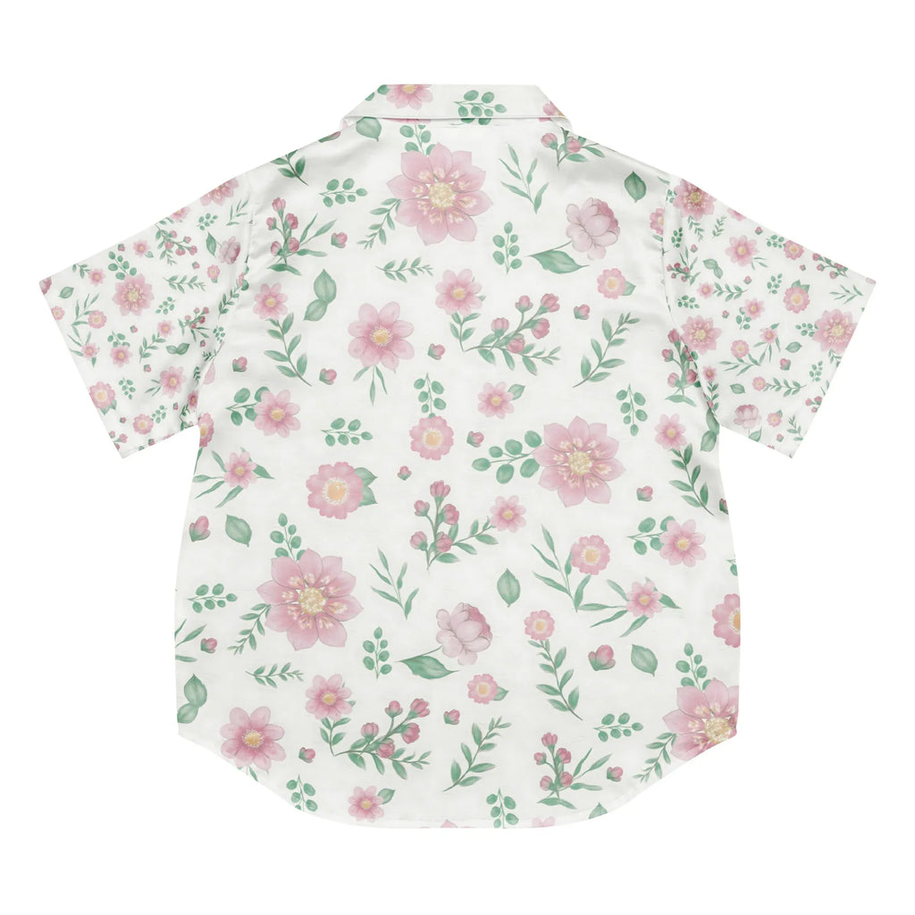 All-over print women’s short sleeve pajama top All-over print women’s short sleeve pajama top AwRans Clothing all-over-print-womens-short-sleeve-pajama-top-white-back-67c3a43d11116