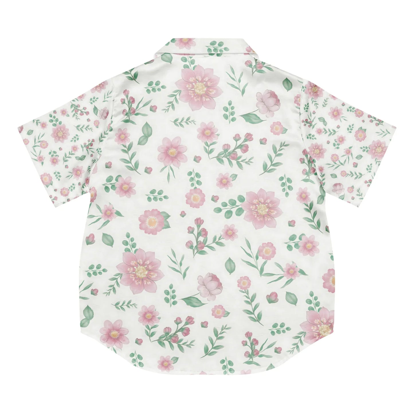 All-over print women’s short sleeve pajama top - AwRans Clothing