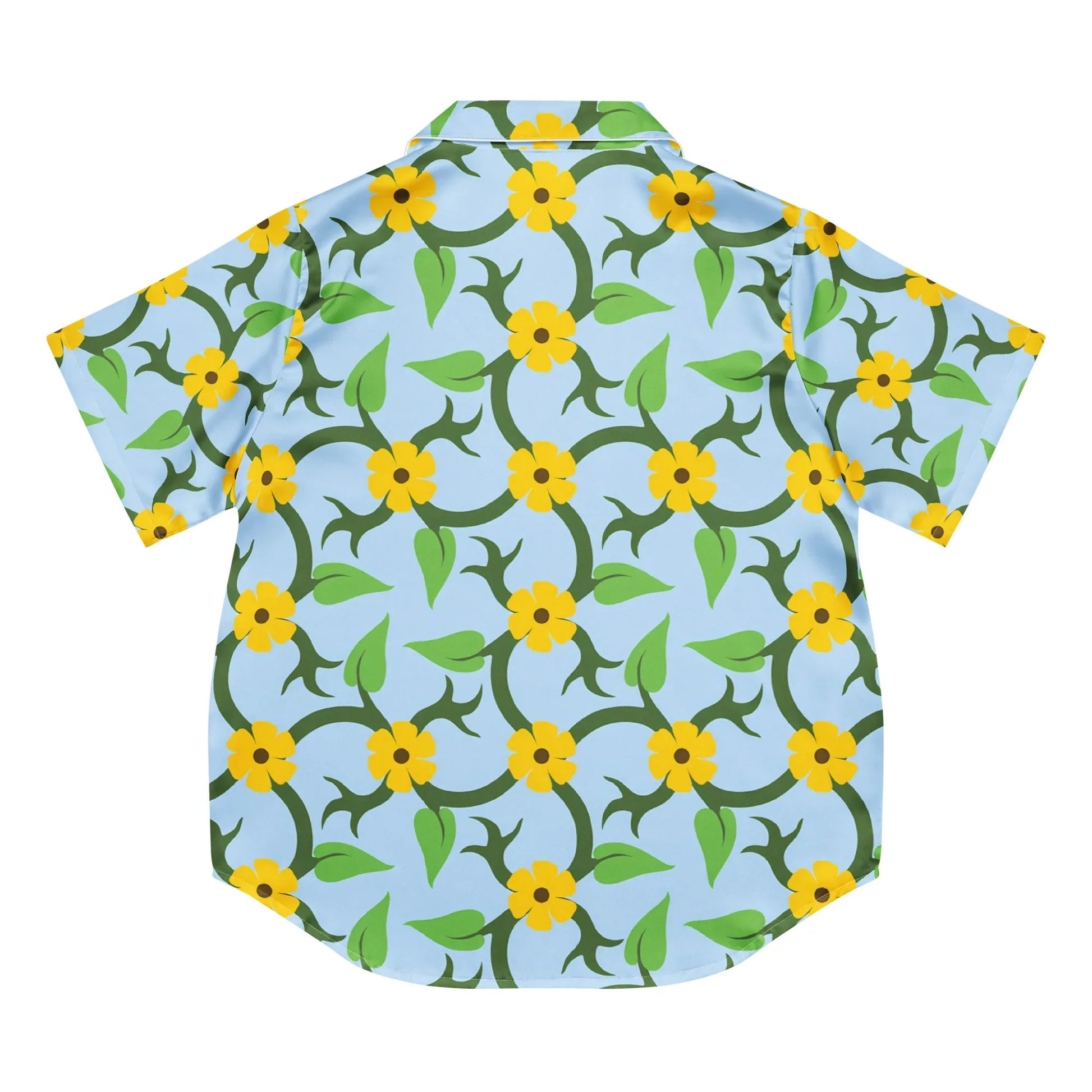 All-over print women’s short sleeve pajama top - AwRans Clothing