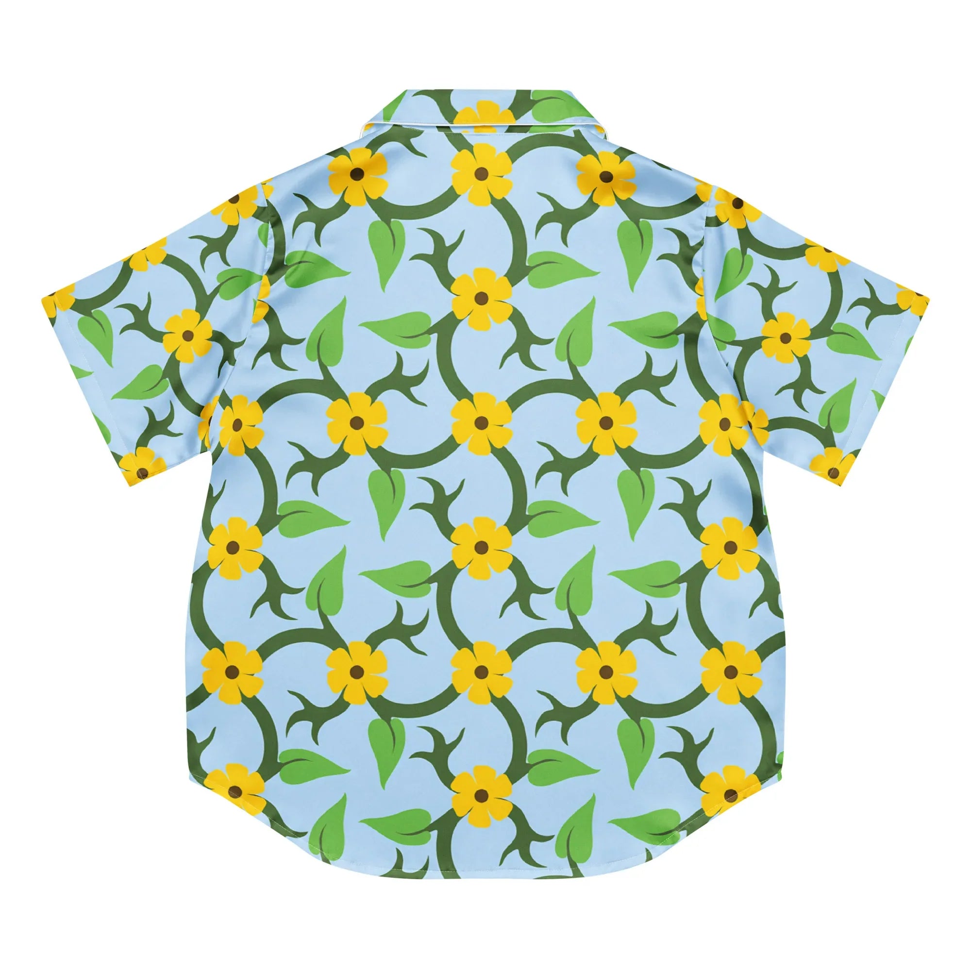 All-over print women’s short sleeve pajama top - AwRans Clothing