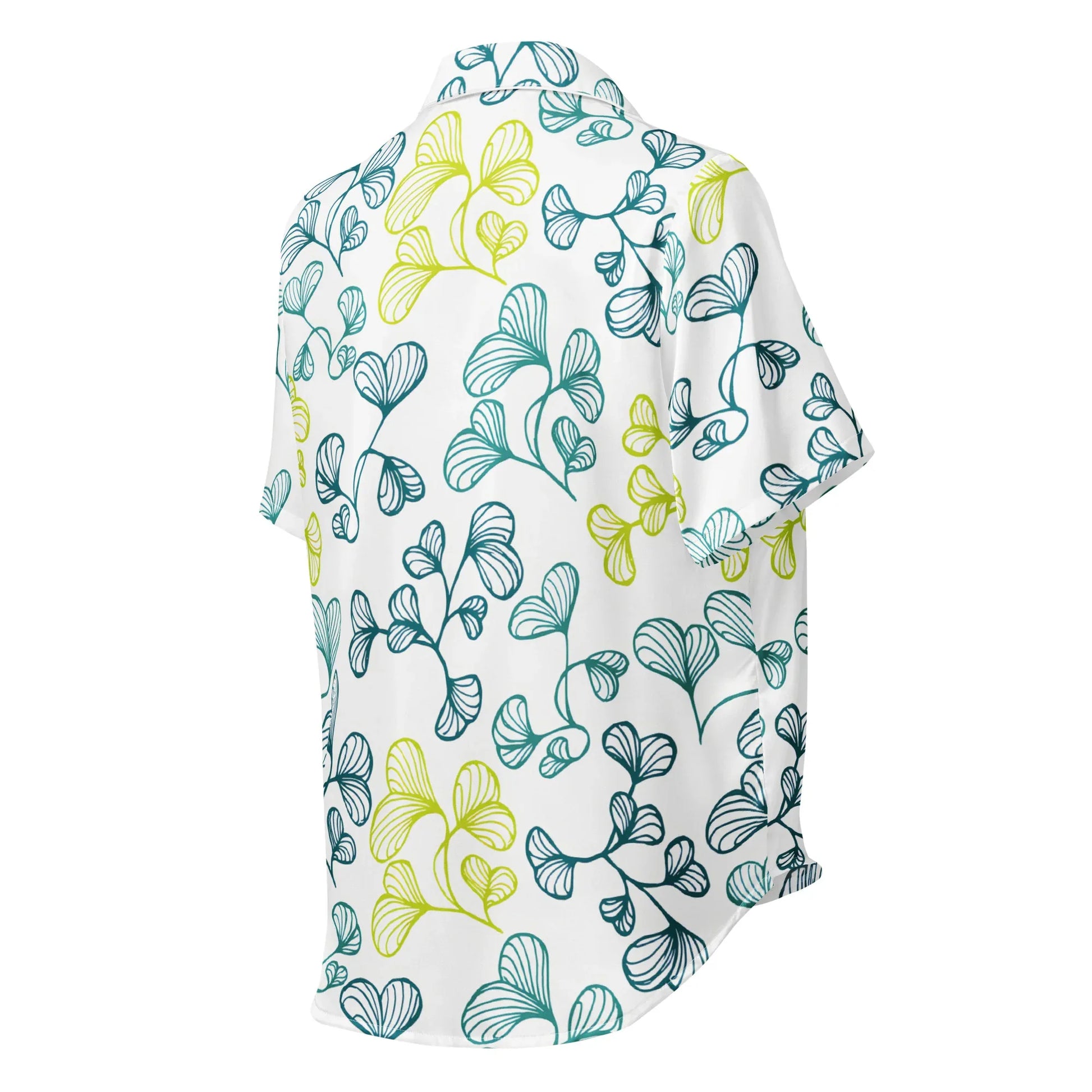 All-over print women’s short sleeve pajama top - AwRans Clothing