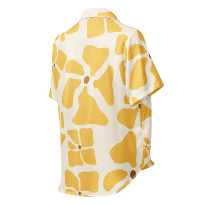 All-over print women’s short sleeve pajama top - AwRans Clothing