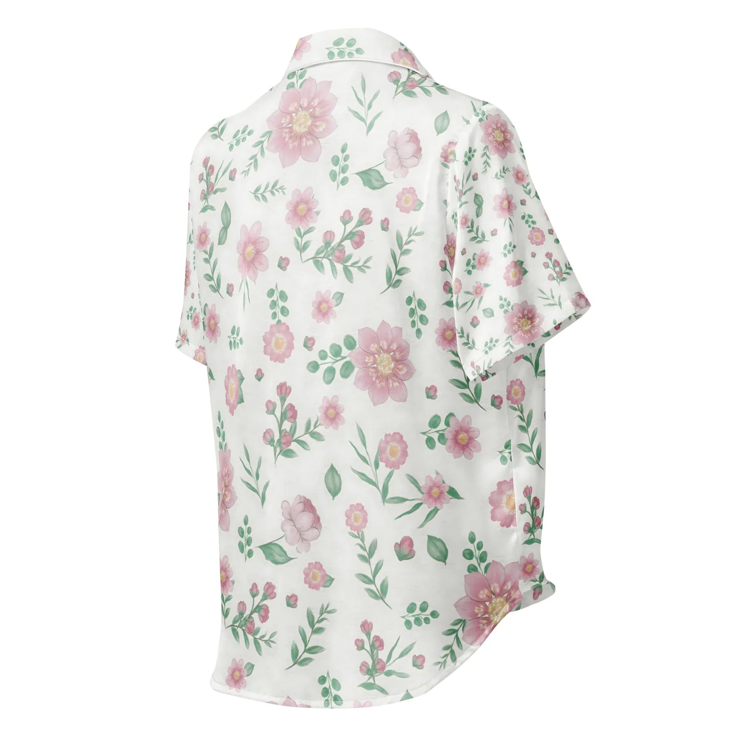 All-over print women’s short sleeve pajama top - AwRans Clothing