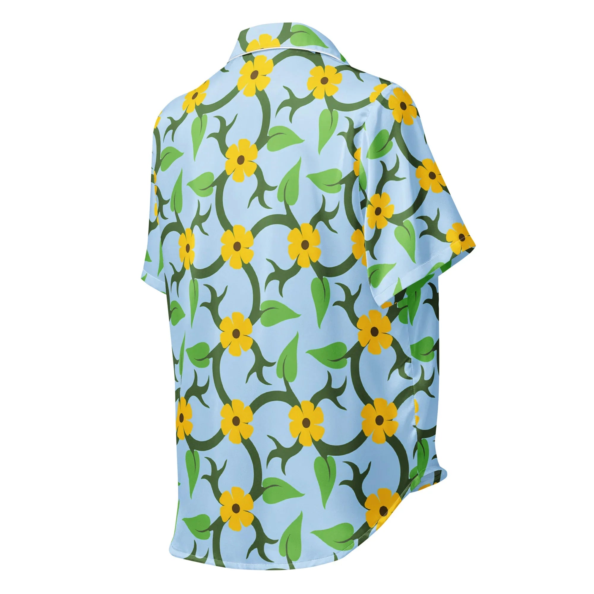 All-over print women’s short sleeve pajama top - AwRans Clothing