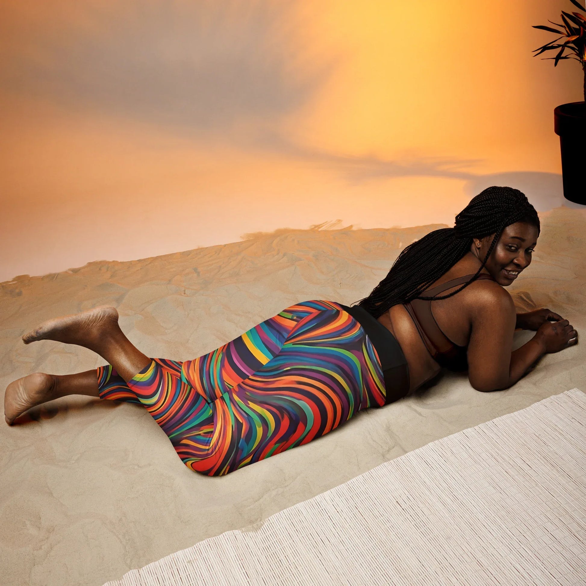 Yoga Capri Leggings - AwRans Clothing