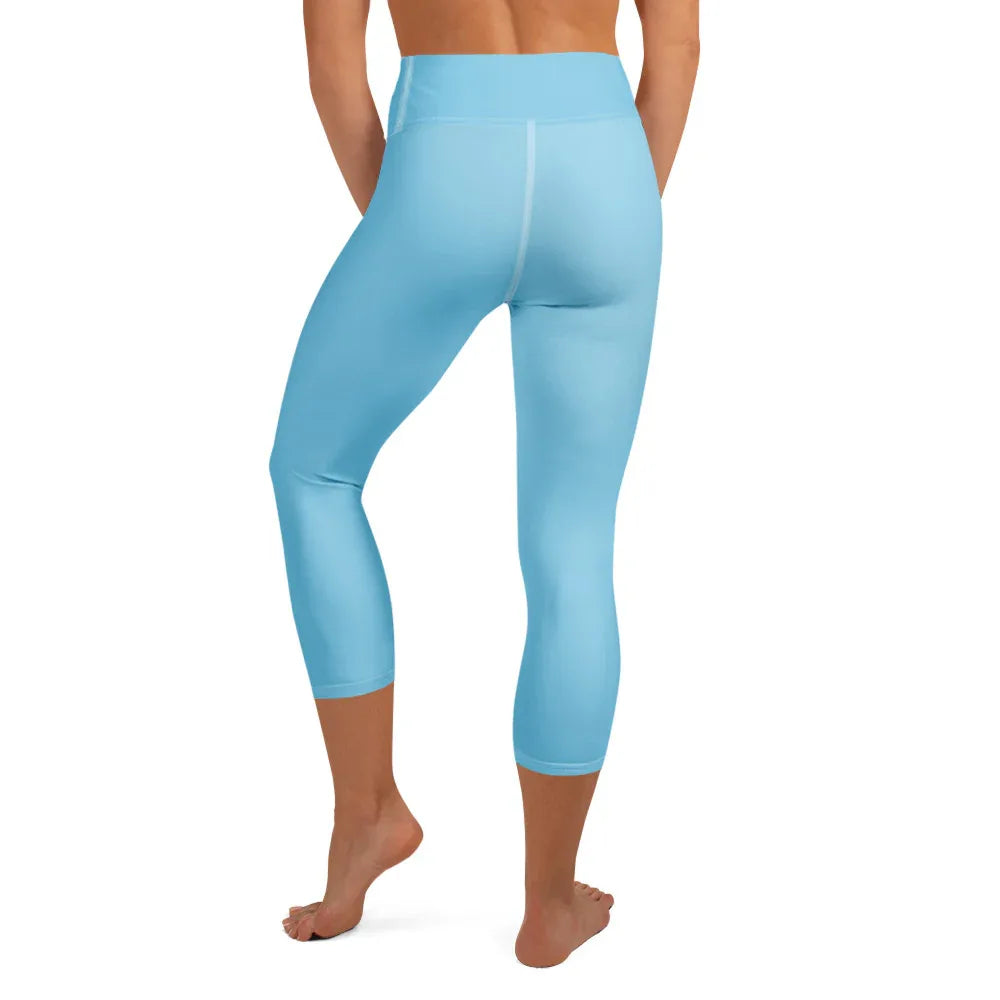 Yoga Capri Leggings Yoga Leggings AwRans Clothing all-over-print-yoga-capri-leggings-white-back-687db790cc77b