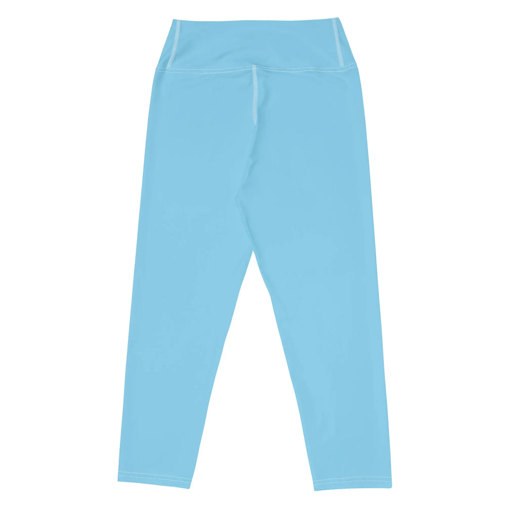 Yoga Capri Leggings Yoga Leggings AwRans Clothing all-over-print-yoga-capri-leggings-white-back-687db790ccdbe