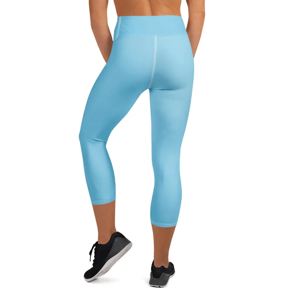 Yoga Capri Leggings Yoga Leggings AwRans Clothing all-over-print-yoga-capri-leggings-white-back-687db790cd2eb
