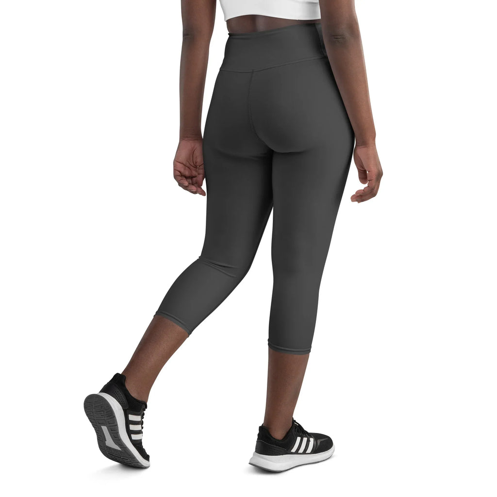 Yoga Capri Leggings Yoga Leggings AwRans Clothing all-over-print-yoga-capri-leggings-white-back-687db7c7aaee8