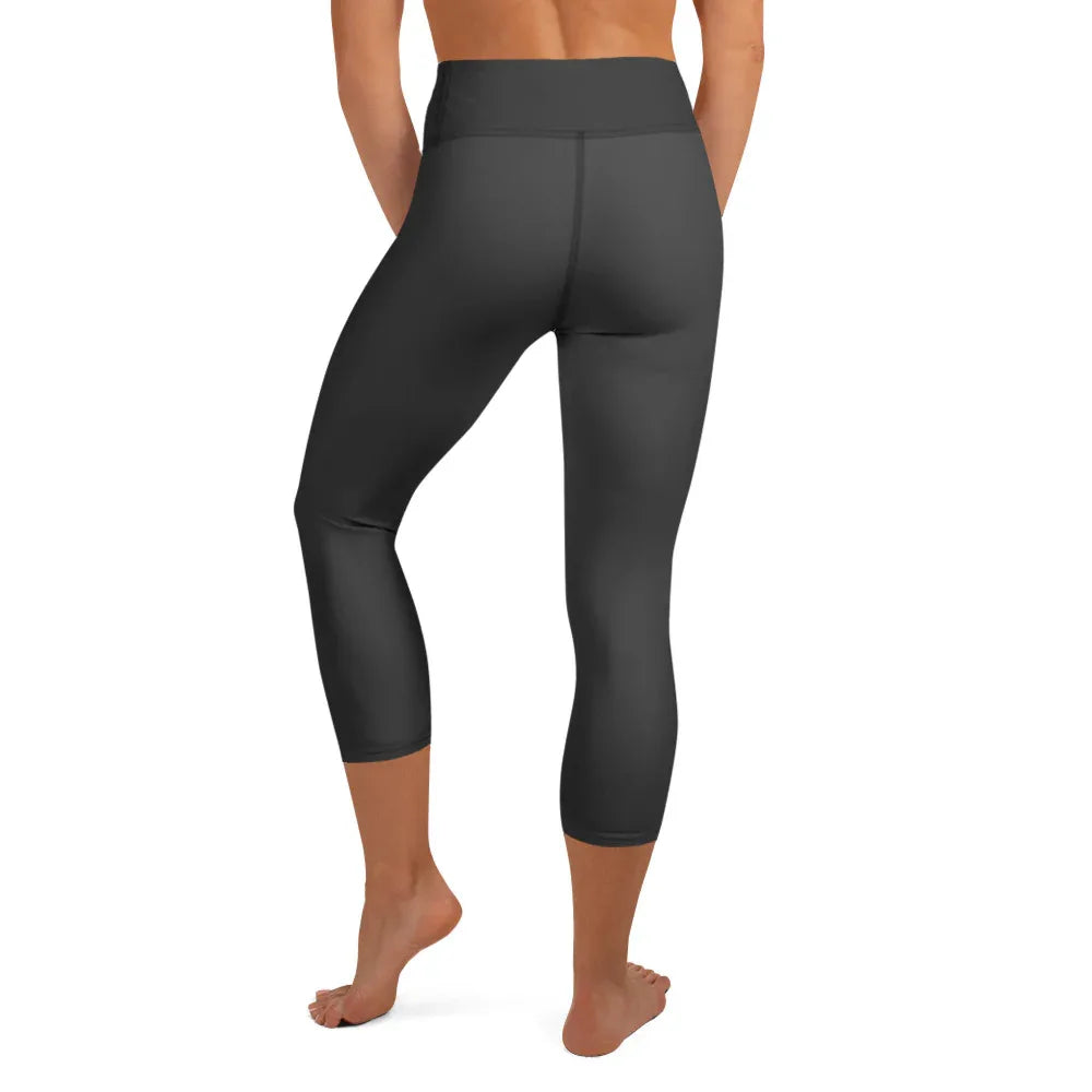 Yoga Capri Leggings Yoga Leggings AwRans Clothing all-over-print-yoga-capri-leggings-white-back-687db7c7ab21f