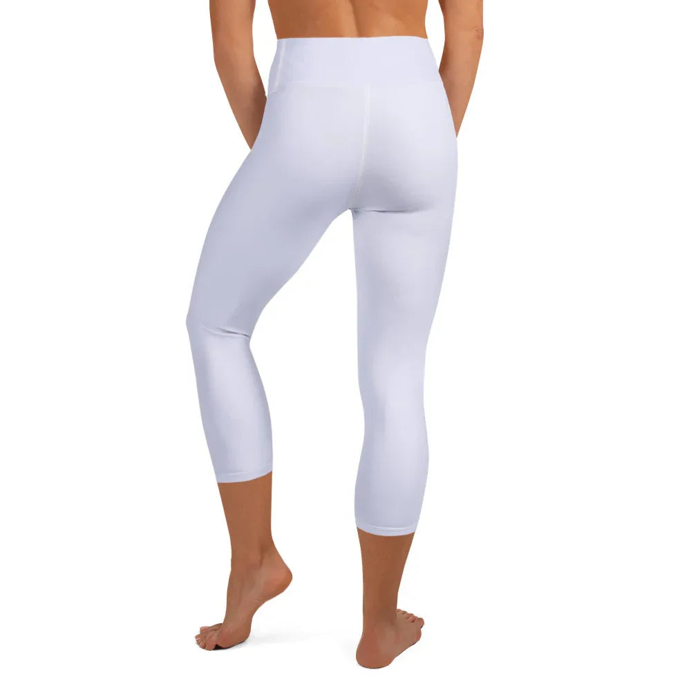 Yoga Capri Leggings Yoga Leggings AwRans Clothing all-over-print-yoga-capri-leggings-white-back-687db86b26e0a
