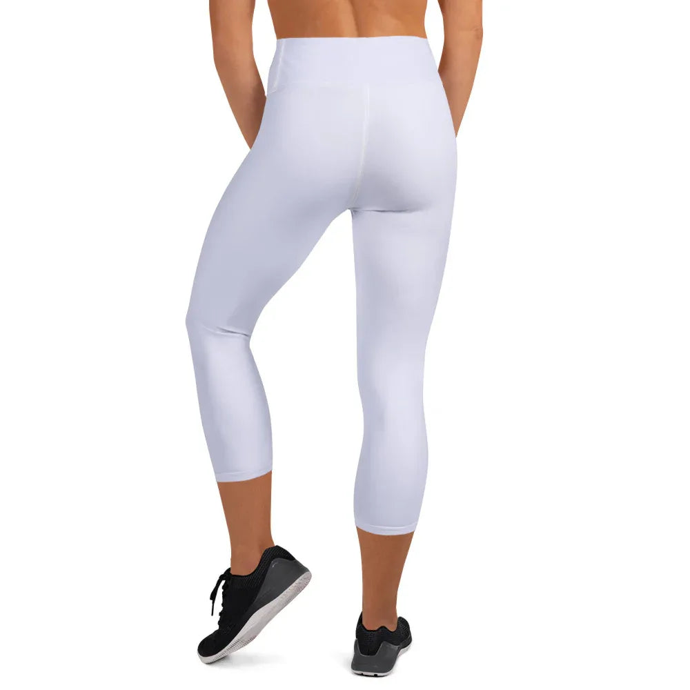 Yoga Capri Leggings Yoga Leggings AwRans Clothing all-over-print-yoga-capri-leggings-white-back-687db86b27a22