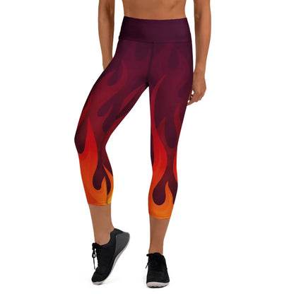 Yoga Capri Leggings - AwRans Clothing