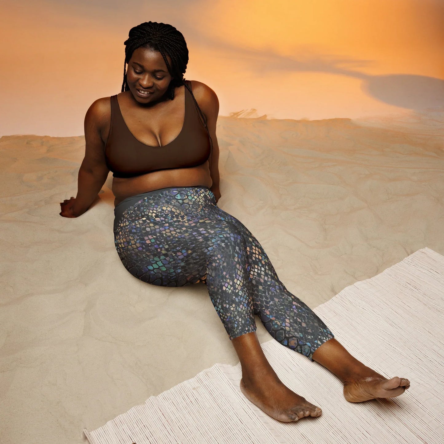 Yoga Capri Leggings - AwRans Clothing