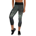 Yoga Capri Leggings XL Yoga Leggings AwRans Clothing all-over-print-yoga-capri-leggings-white-front-687b5e7768318